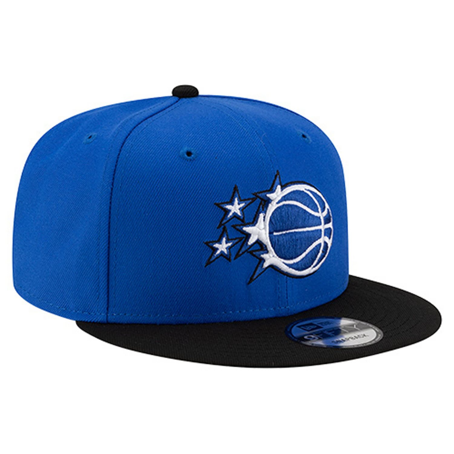 New Era Black Orlando Magic Two-Tone 9FIFTY Snapback Hat - view number 3