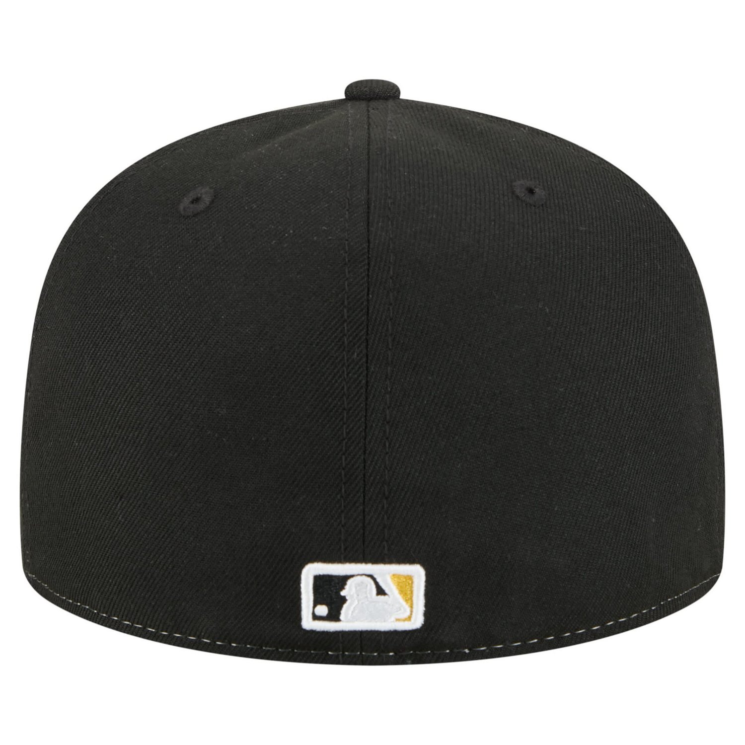 New Era Black Pittsburgh Pirates Repeat 59FIFTY Fitted Hat - view number 4