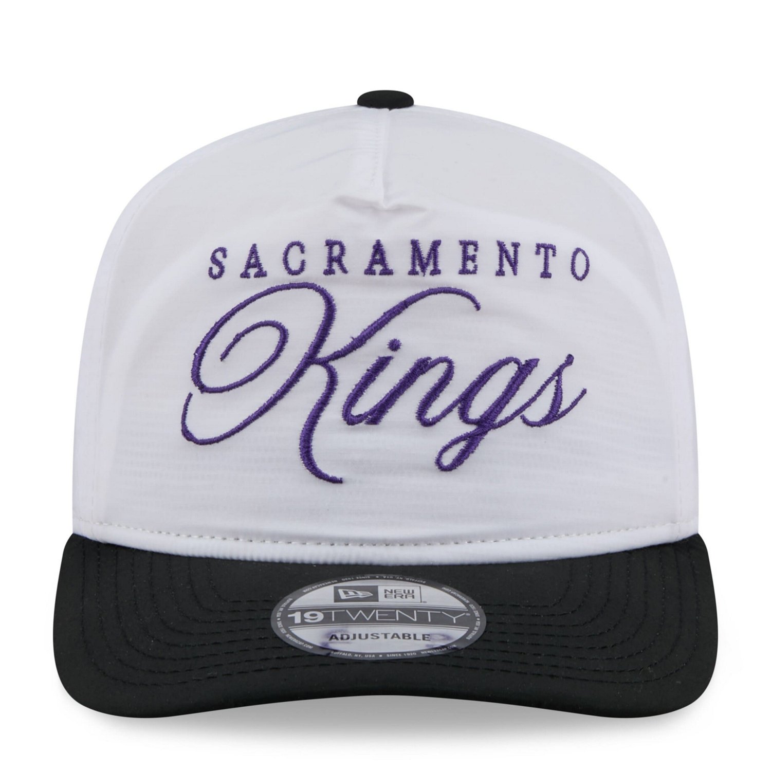 New Era Black Sacramento Kings 2025 NBA Draft On-Stage Nylon 19TWENTY Adjustable Hat - view number 2