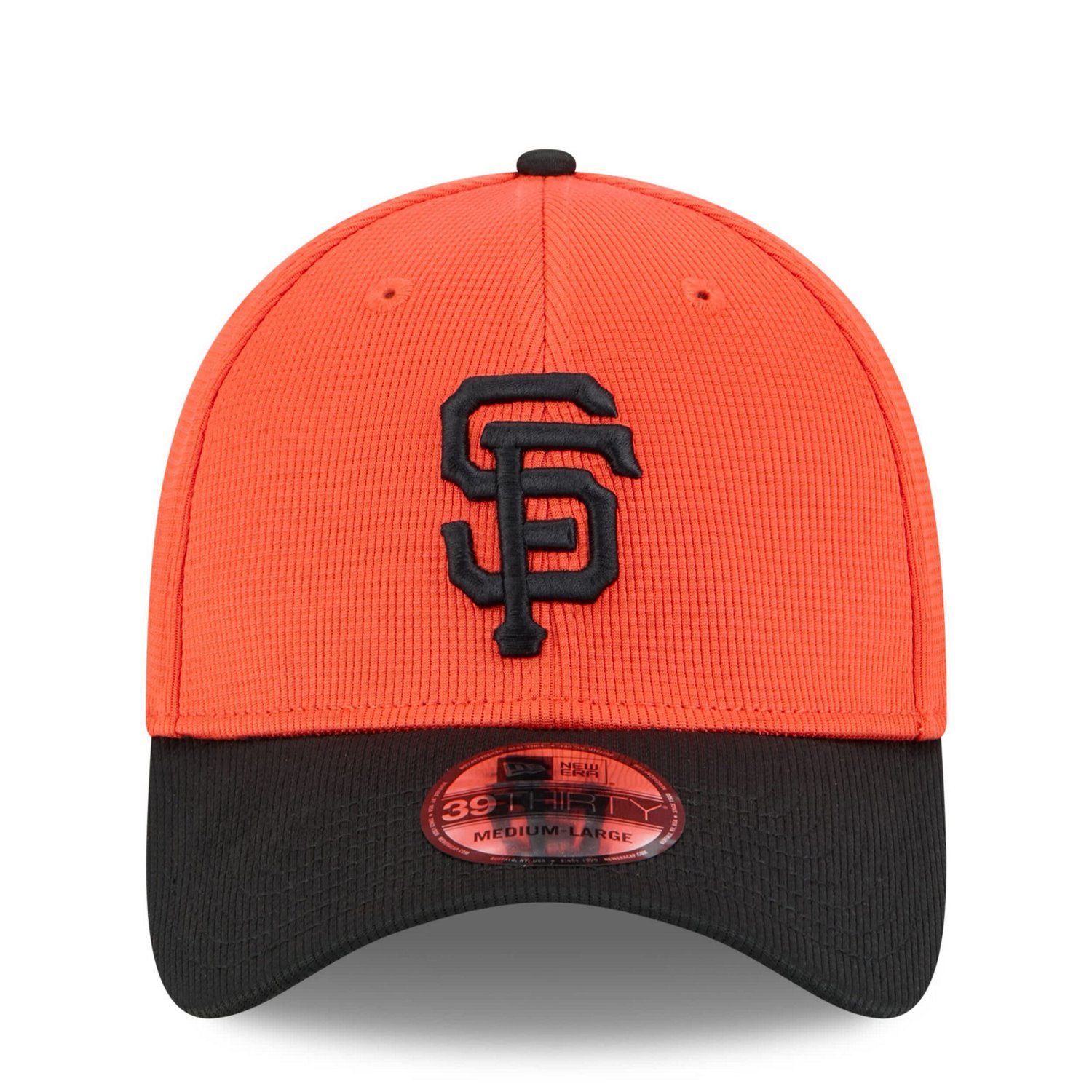 New Era Black San Francisco Giants 2025 Spring Training 39THIRTY Flex Hat