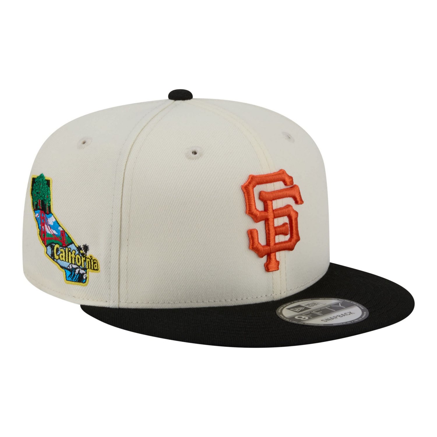 New Era Black San Francisco Giants Localized 9FIFTY Snapback Hat