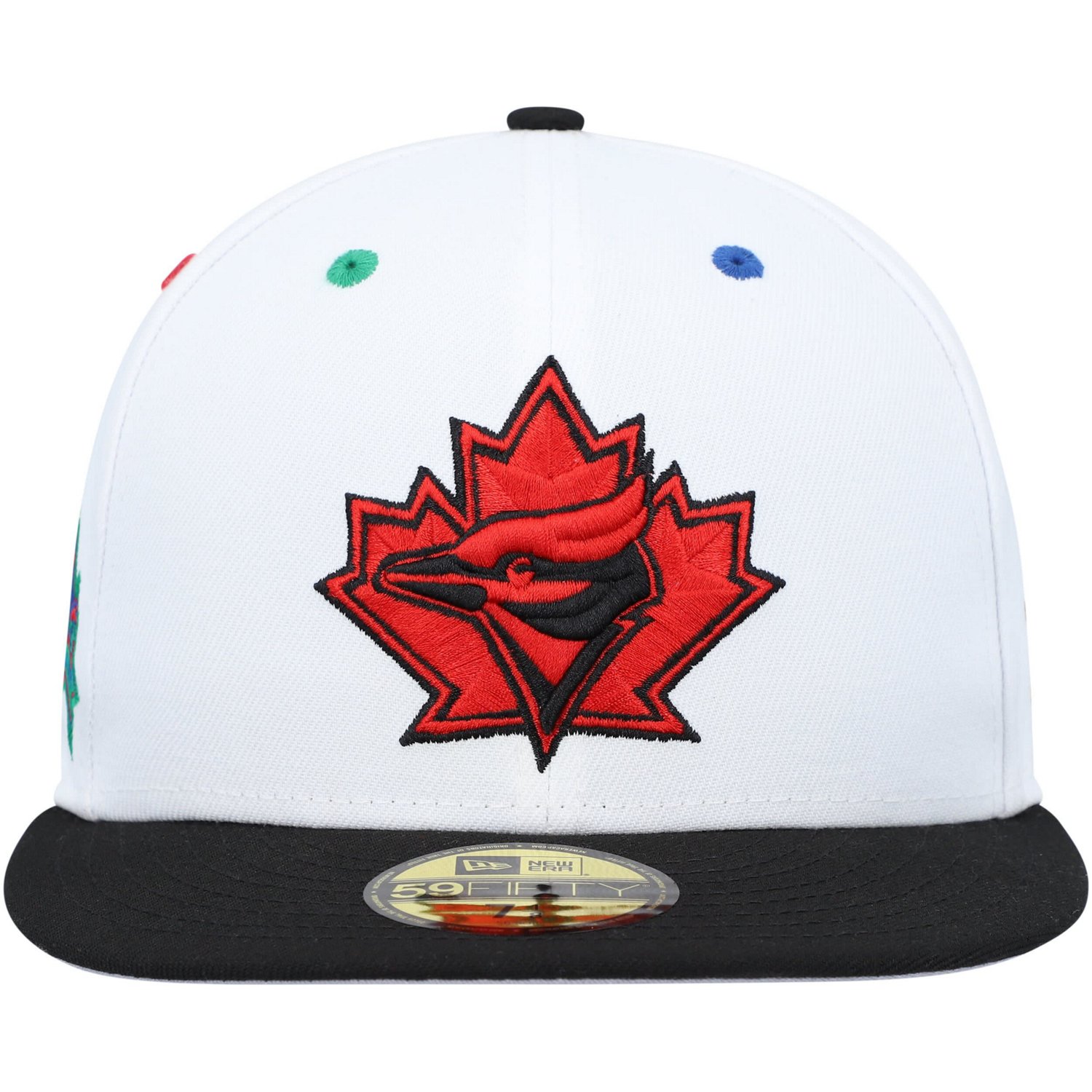 New Era Black Toronto Blue Jays 25th Anniversary Primary Eye 59FIFTY Fitted Hat - view number 2