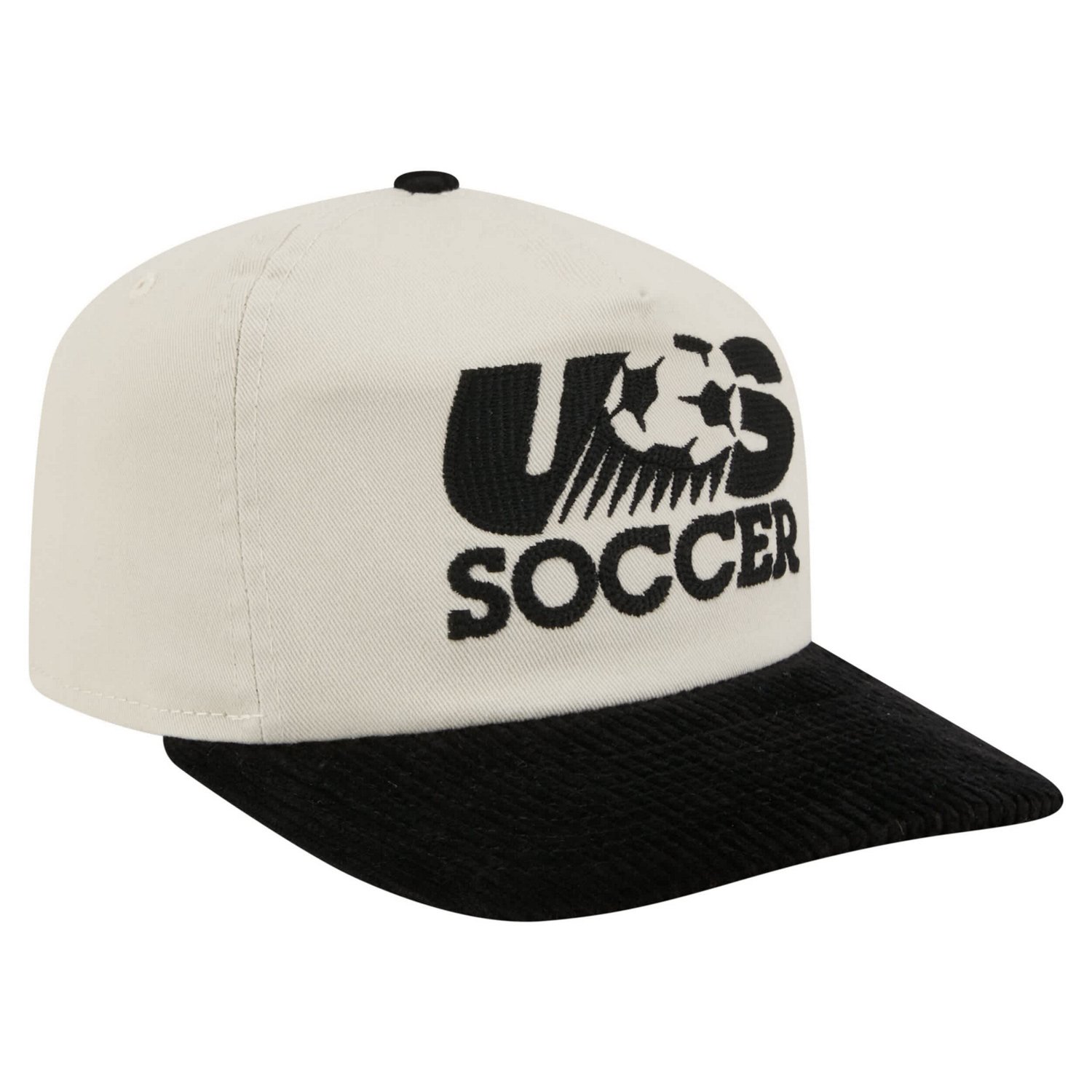 New Era Black USMNT 19TWENTY Adjustable Hat - view number 3