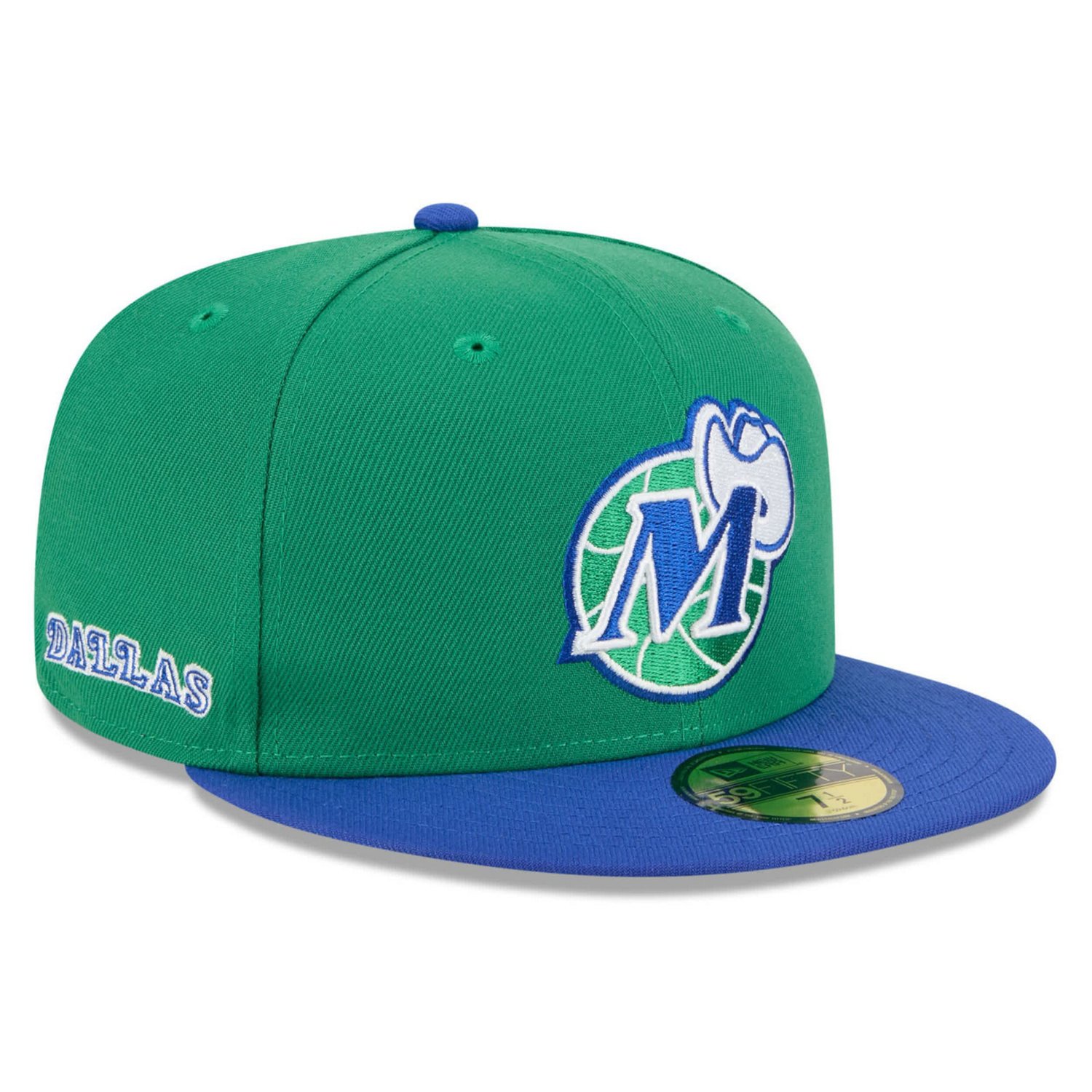 New Era Blue Dallas Mavericks 2025 26 Classic Edition Jersey Hook 59FIFTY Fitted Hat - view number 3