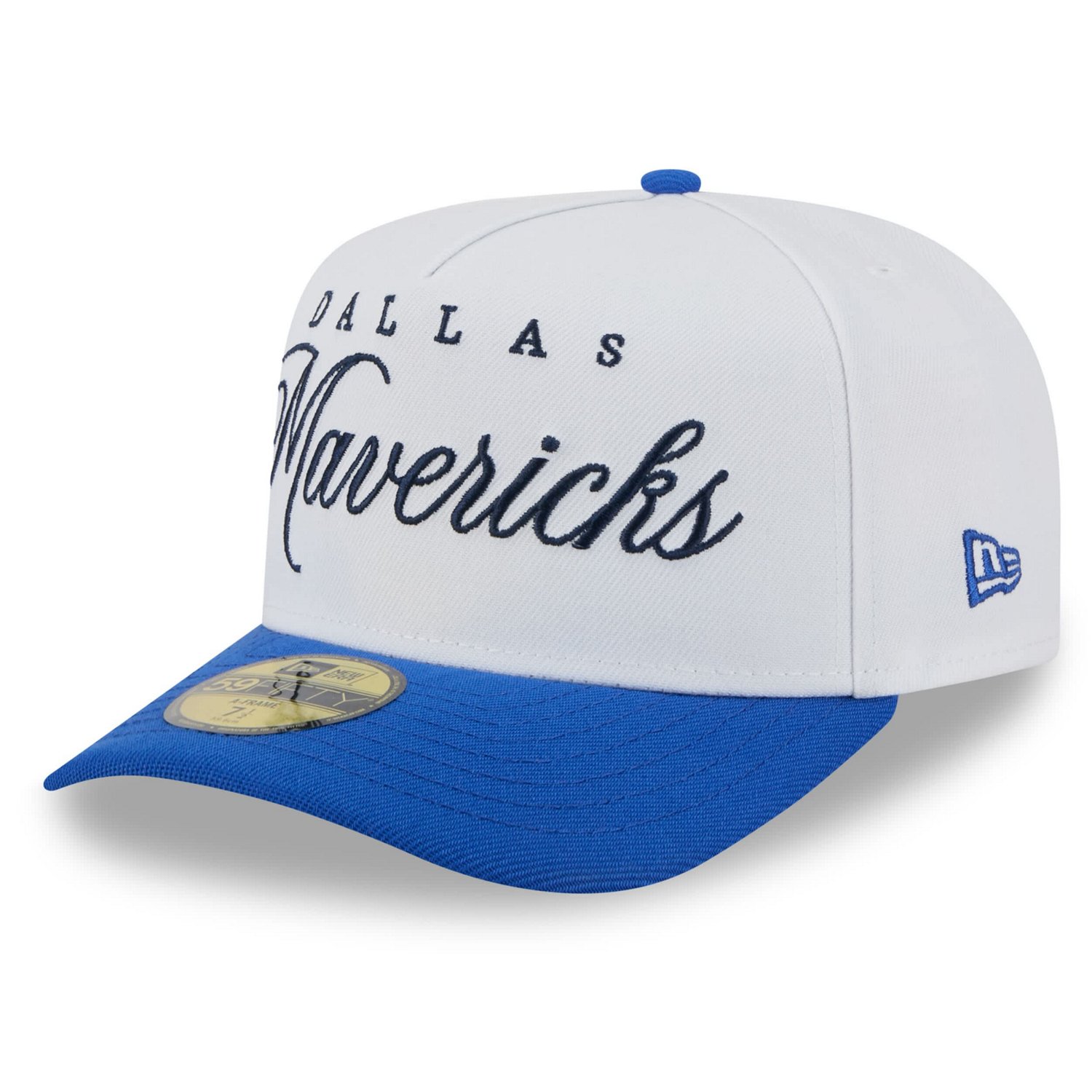 New Era Blue Dallas Mavericks 2025 NBA Draft A-Frame 59FIFTY Fitted Hat