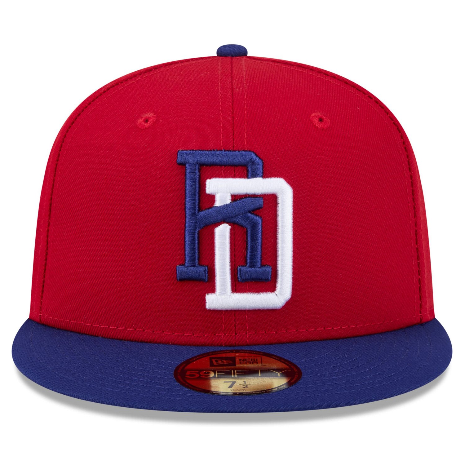New Era Blue Dominican Republic Baseball 2026 World Baseball Classic 59FIFTY Fitted Hat - view number 2