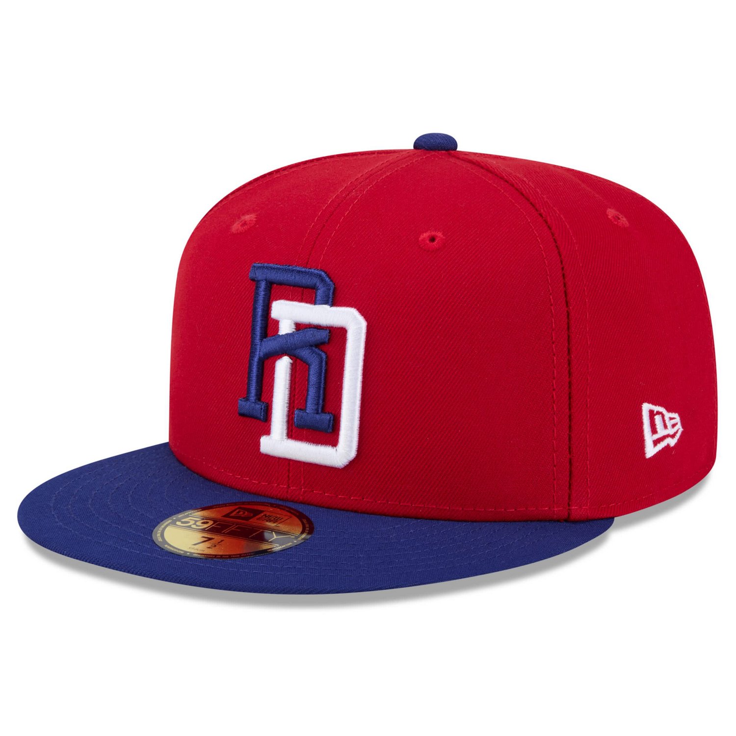 New Era Blue Dominican Republic Baseball 2026 World Baseball Classic 59FIFTY Fitted Hat - view number 3