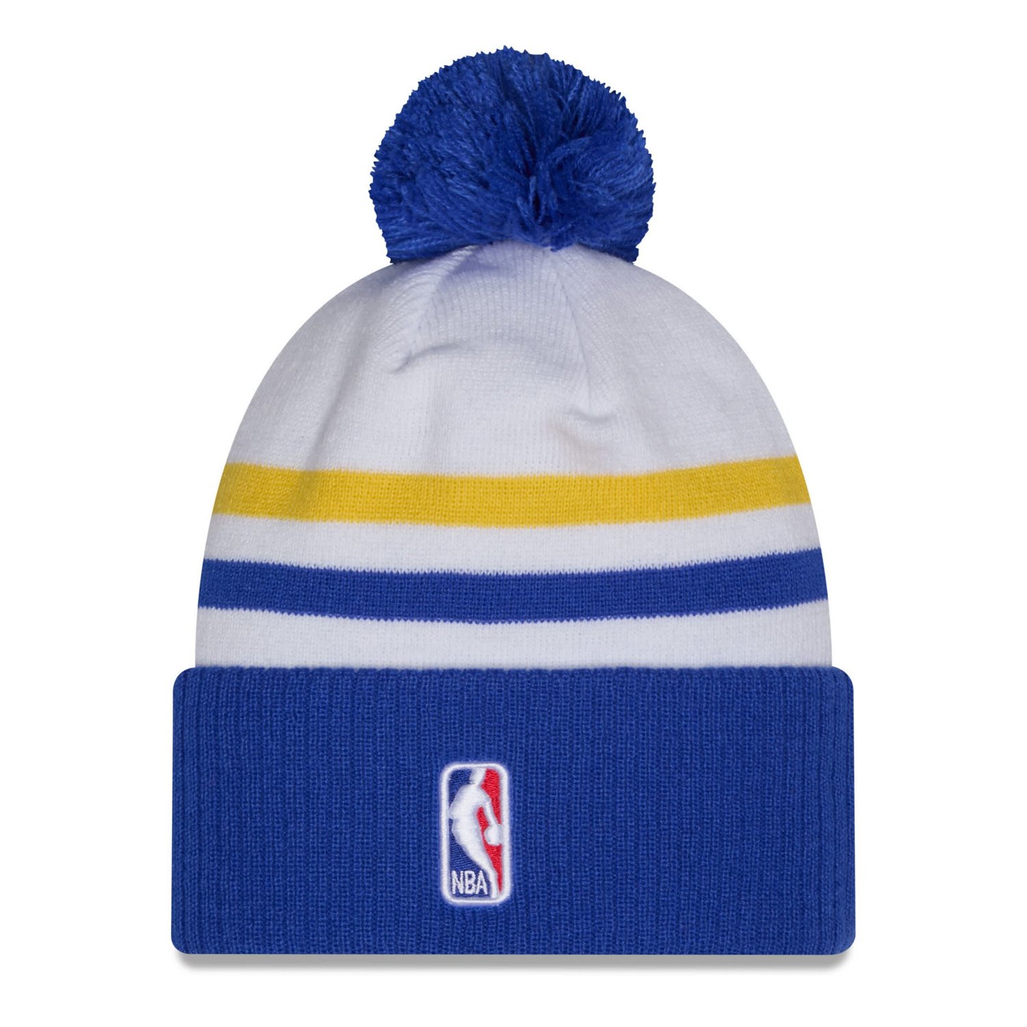 New Era Blue Indiana Pacers 2025 26 City Edition Cuffed Knit Hat with Pom - view number 2