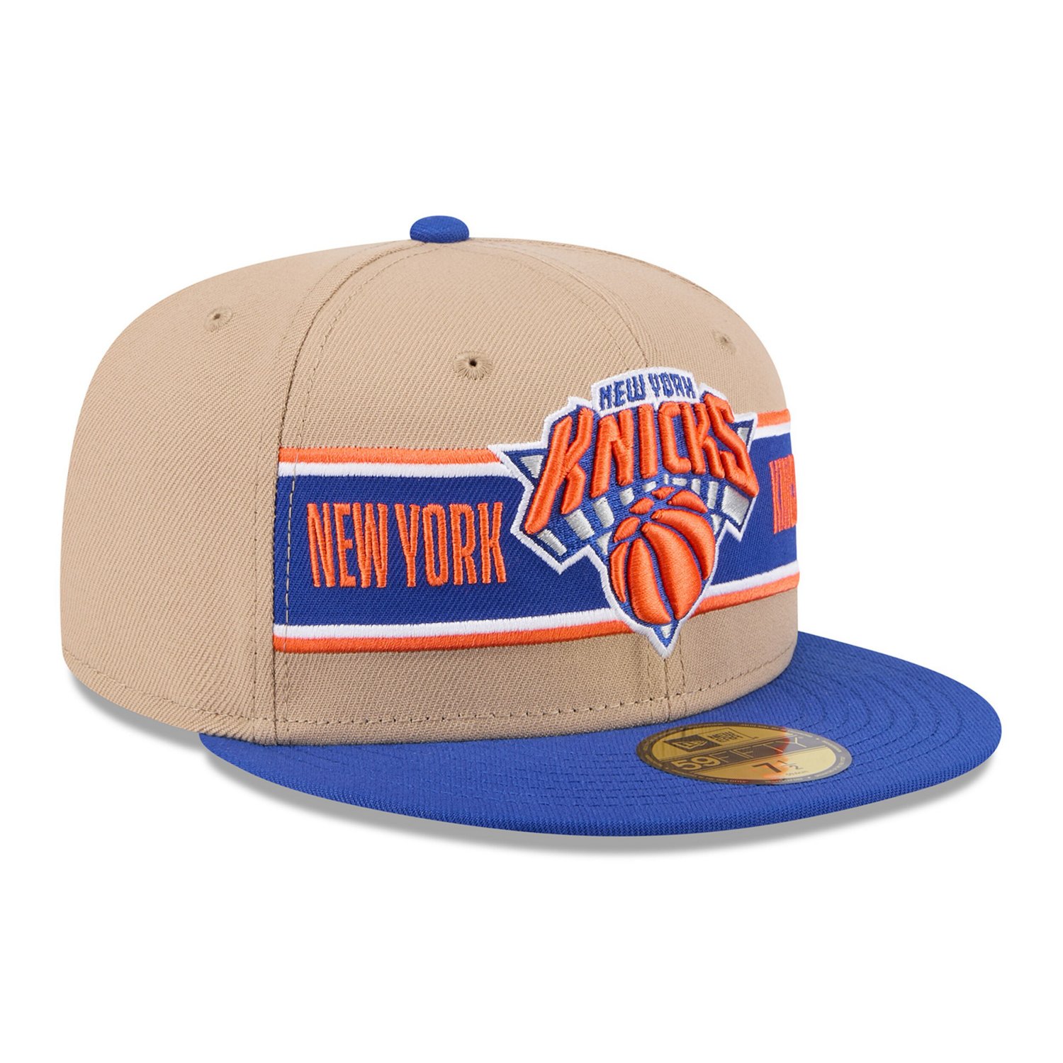 New Era /Blue New York Knicks 2024 NBA Draft 59FIFTY Fitted Hat                                                                  - view number 3