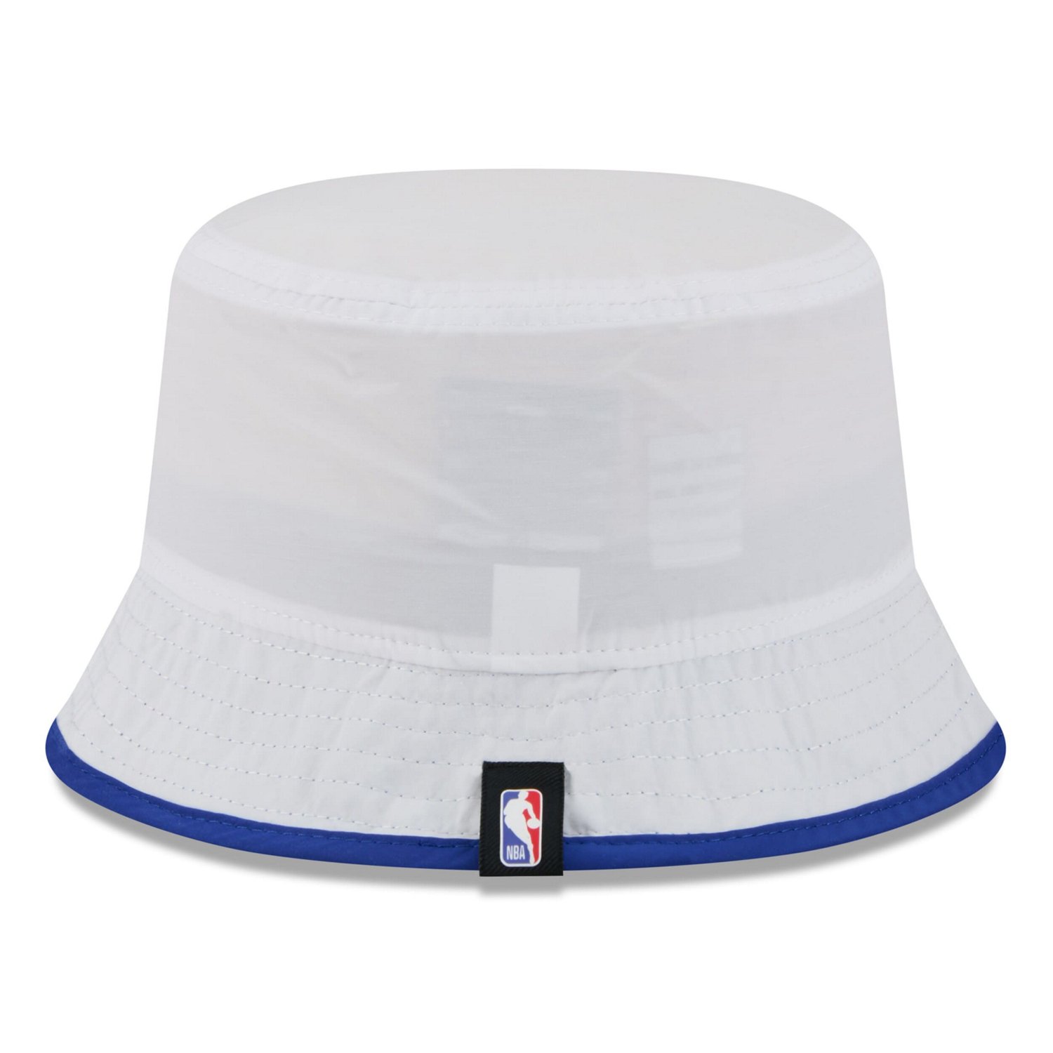 New Era Blue New York Knicks 2025 NBA Draft Nylon Bucket Hat - view number 4