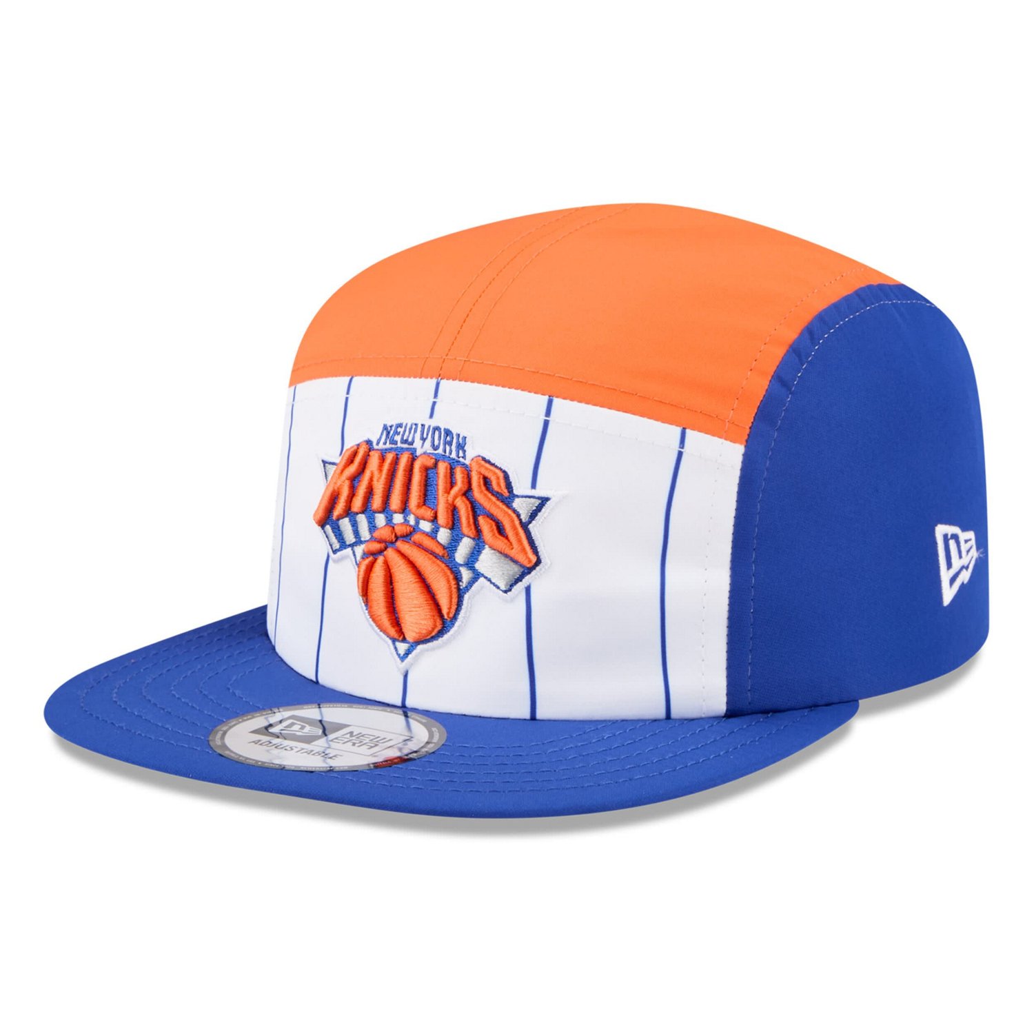 New Era Blue New York Knicks 2025 NBA Tip Off Camper Adjustable Hat - view number 3