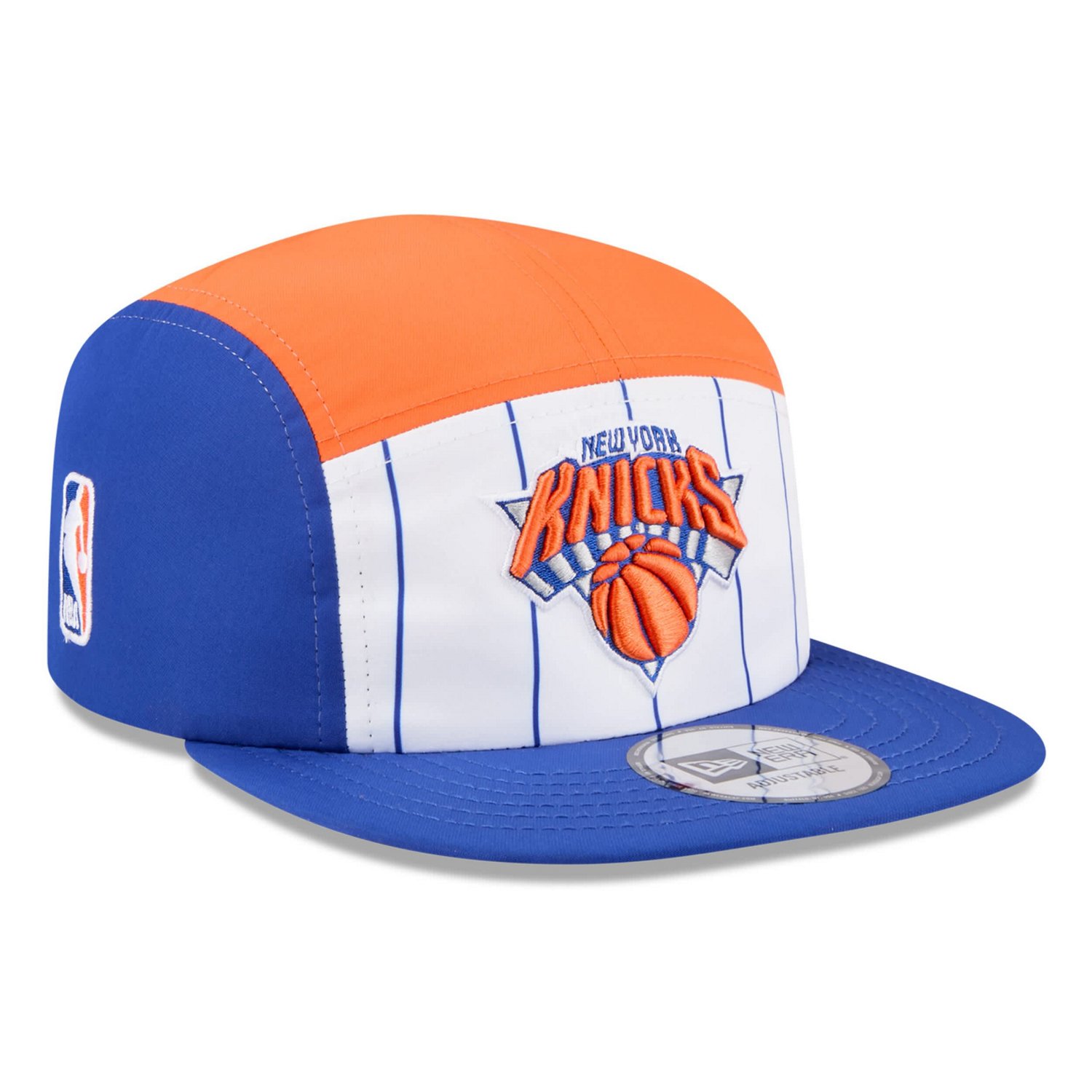 New Era Blue New York Knicks 2025 NBA Tip Off Camper Adjustable Hat