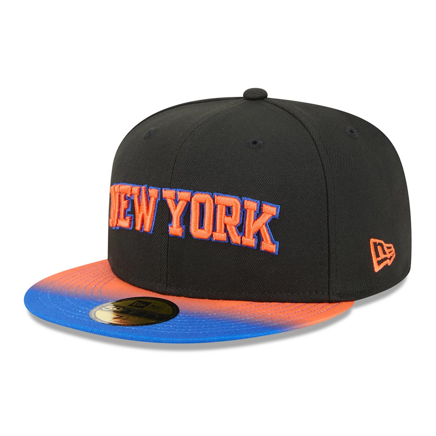 New Era Blue New York Knicks Jersey Hook Statement Edition 59FIFTY Fitted Hat - view number 2