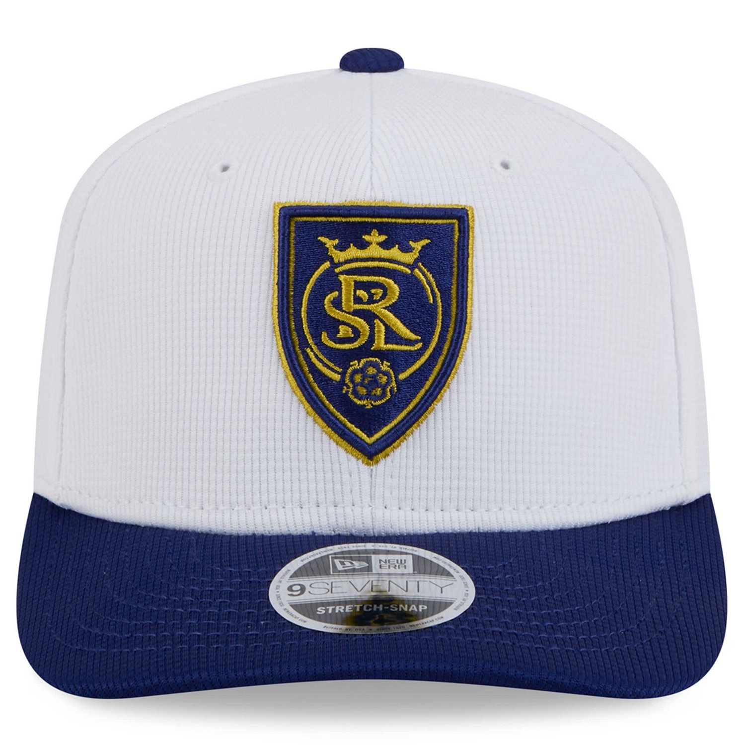 New Era Blue Real Salt Lake 2025 Jersey Hook 9SEVENTY Stretch-Snap Hat - view number 2