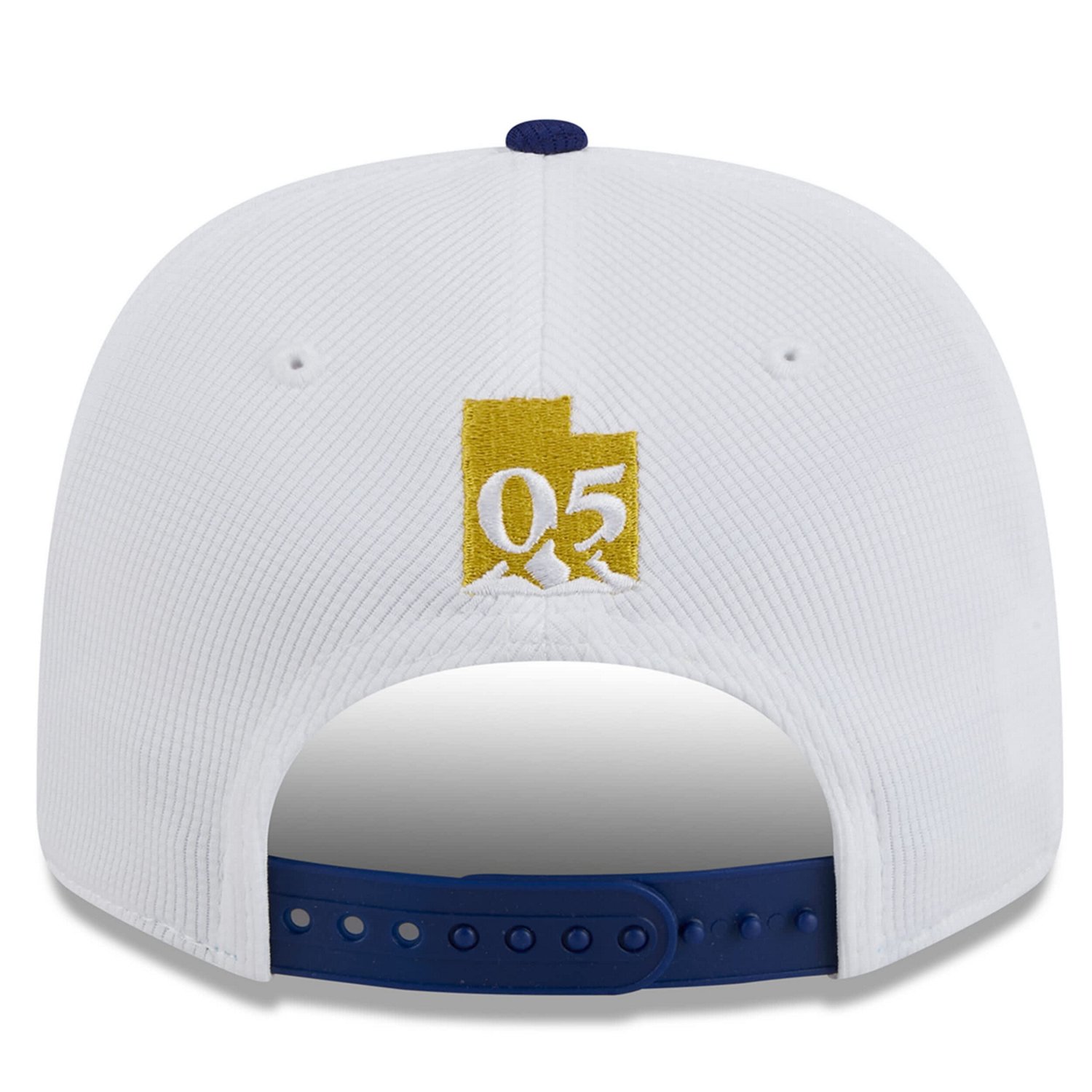 New Era Blue Real Salt Lake 2025 Jersey Hook 9SEVENTY Stretch-Snap Hat - view number 4