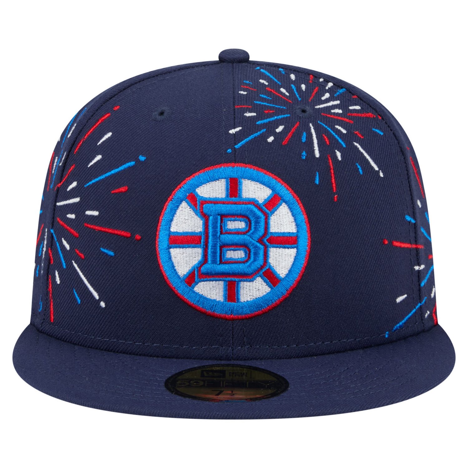 New Era Boston Bruins Americana Fireworks 59FIFTY Fitted Hat - view number 2