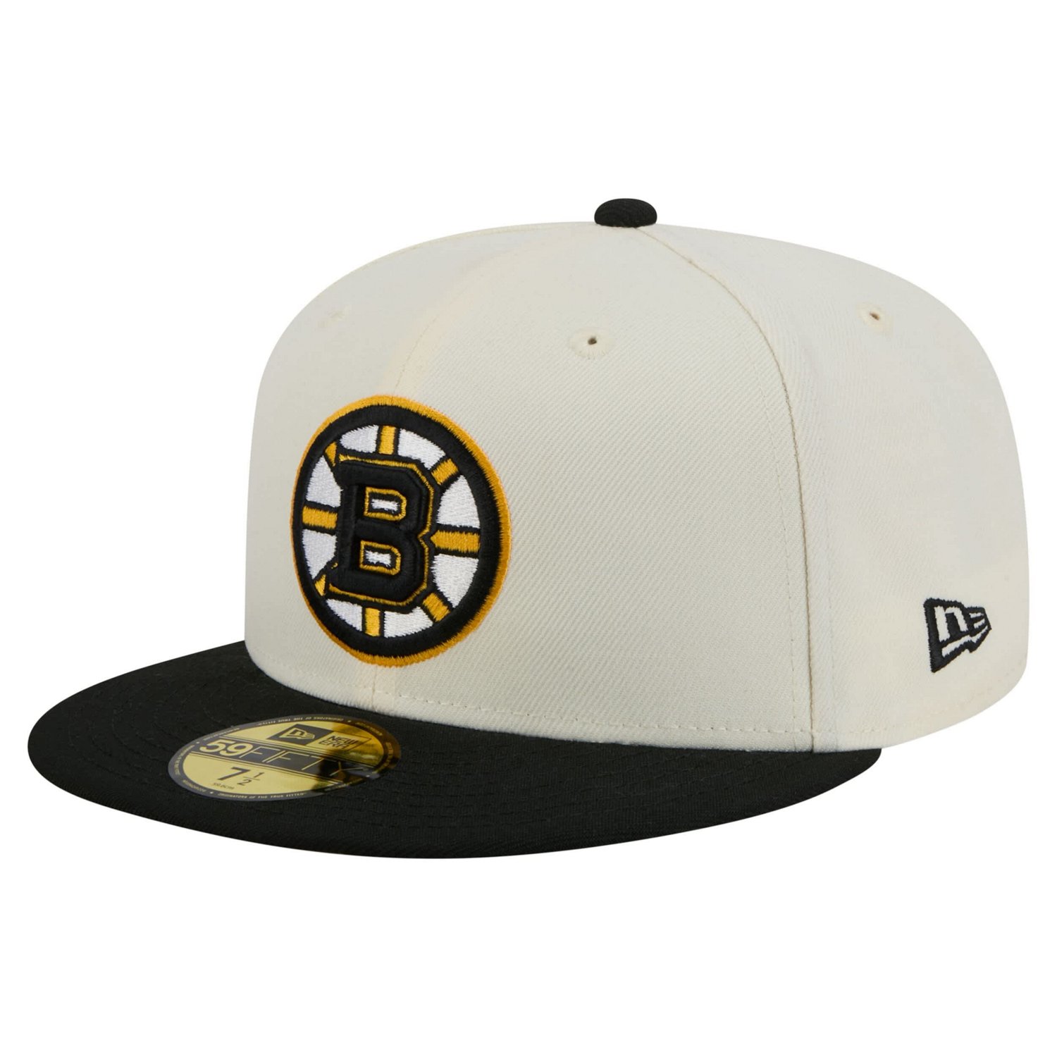 New Era Boston Bruins Chrome Two-Toned 59FIFTY Fitted Hat