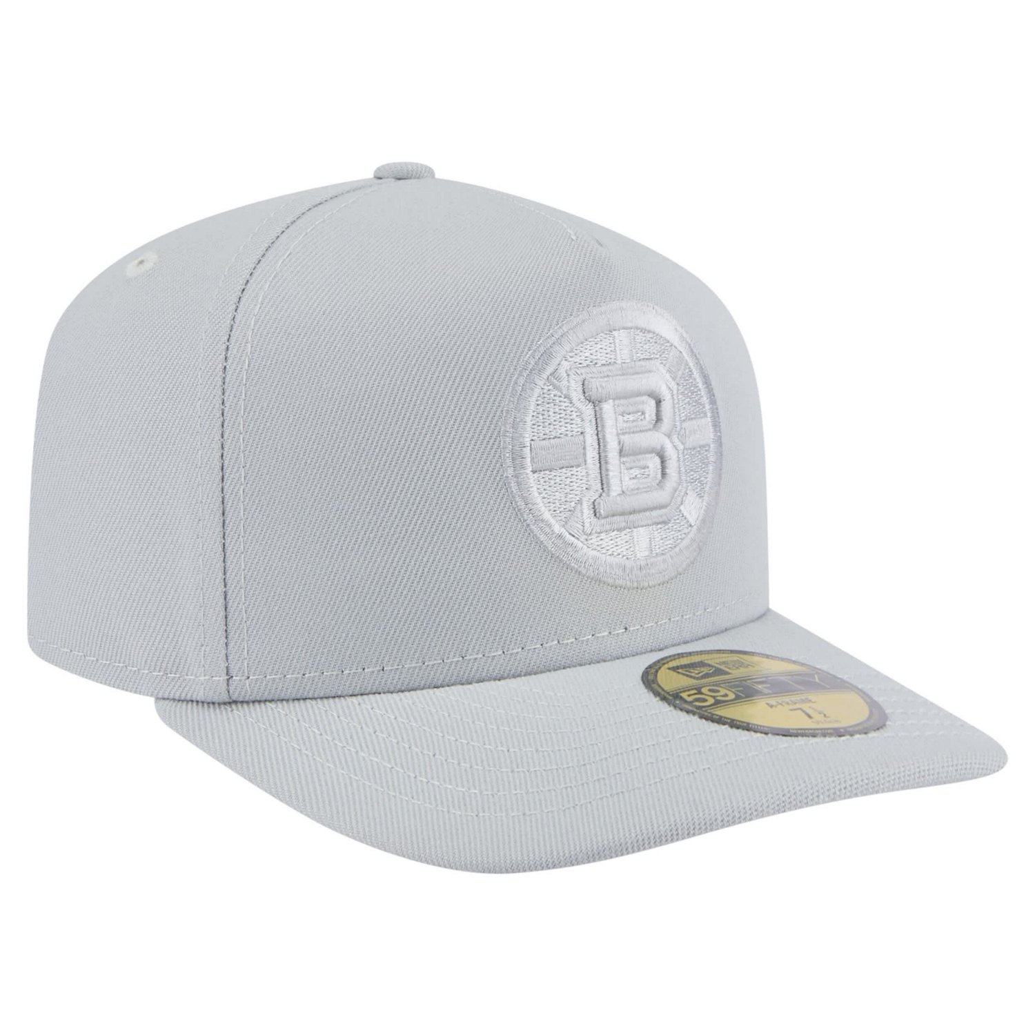 New Era Boston Bruins Color Pack A-Frame 59FIFTY Fitted Hat                                                                      - view number 3