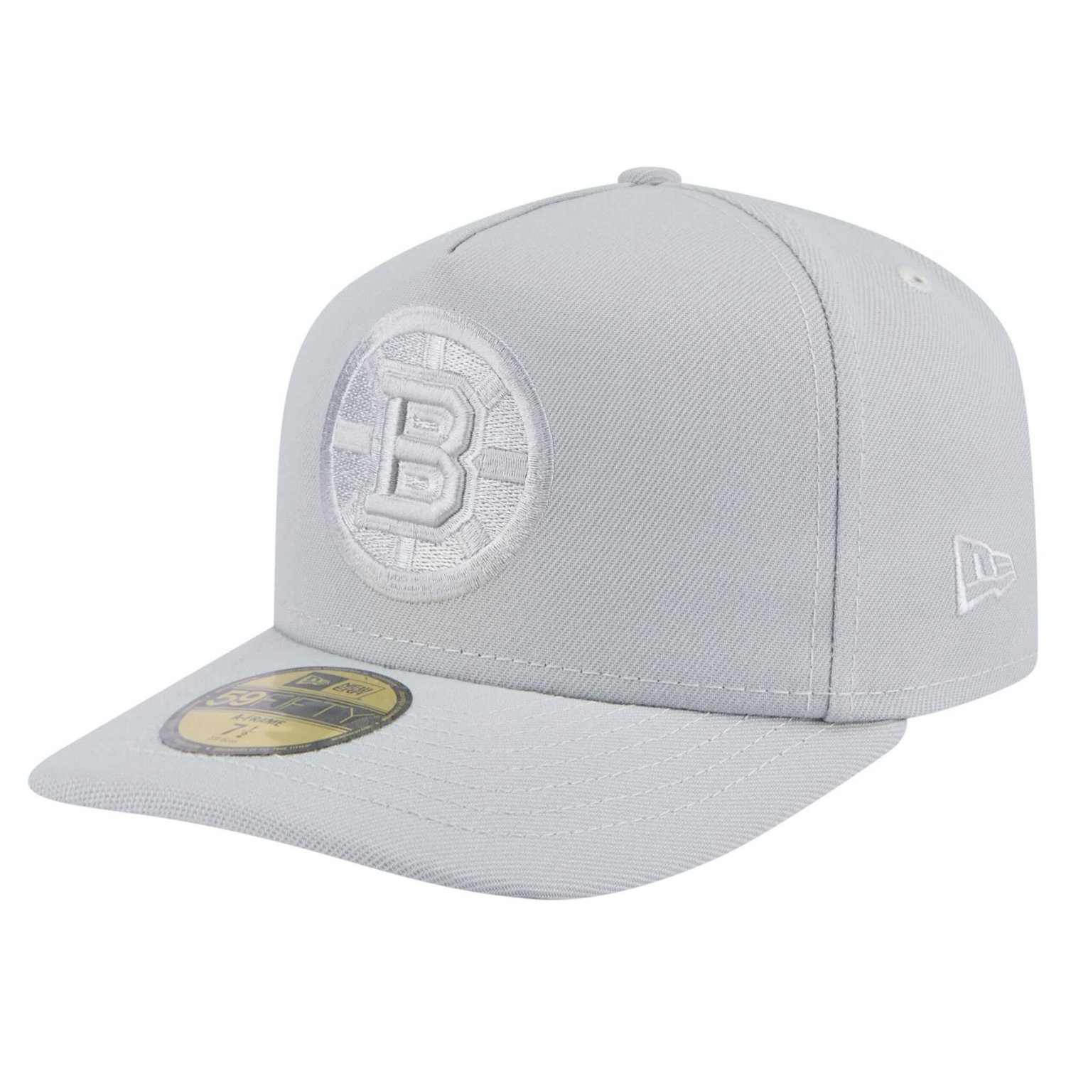 New Era Boston Bruins Color Pack A-Frame 59FIFTY Fitted Hat                                                                      - view number 1