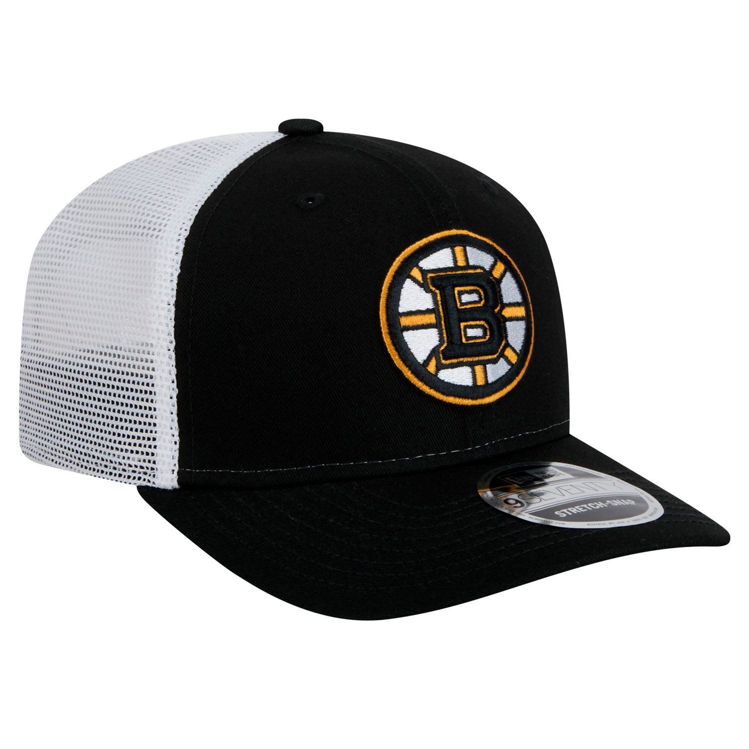 New Era Boston Bruins Core Trucker 9SEVENTY Stretch-Snap Hat                                                                     - view number 3