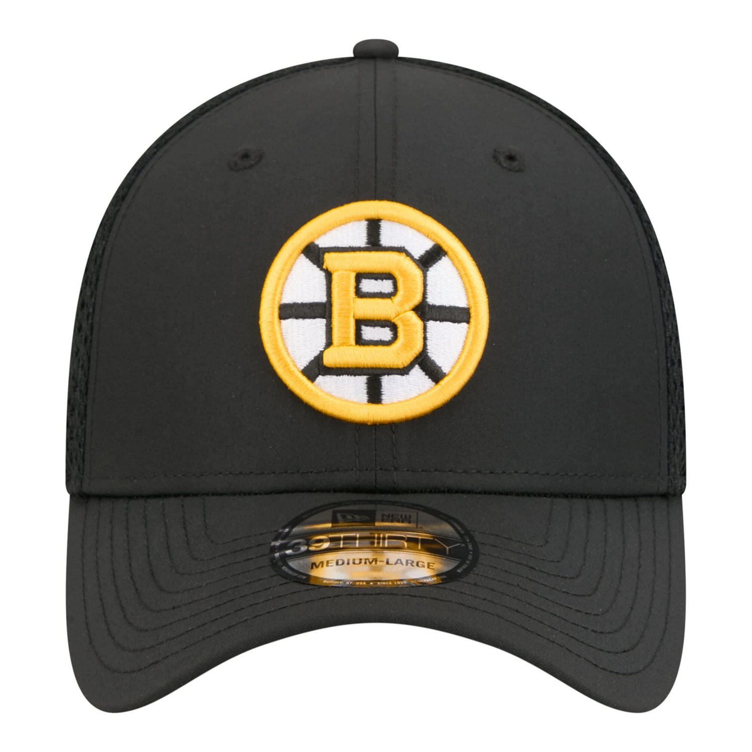 New Era Boston Bruins Logo 39THIRTY Flex Hat - view number 2