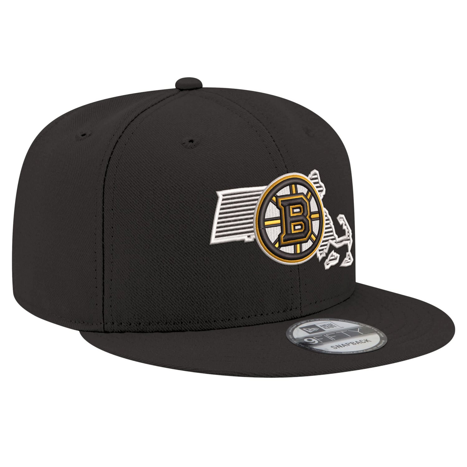 New Era Boston Bruins State Pride 9FIFTY Snapback Hat - view number 3