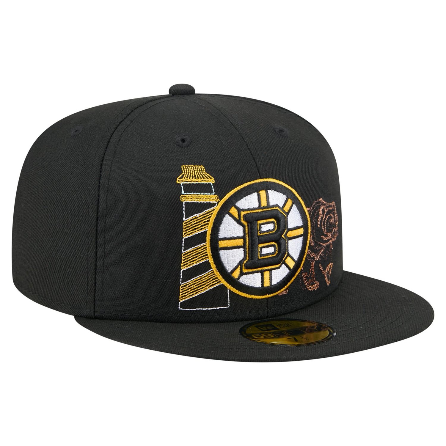 New Era Boston Bruins State Stitch 59FIFTY Fitted Hat - view number 3