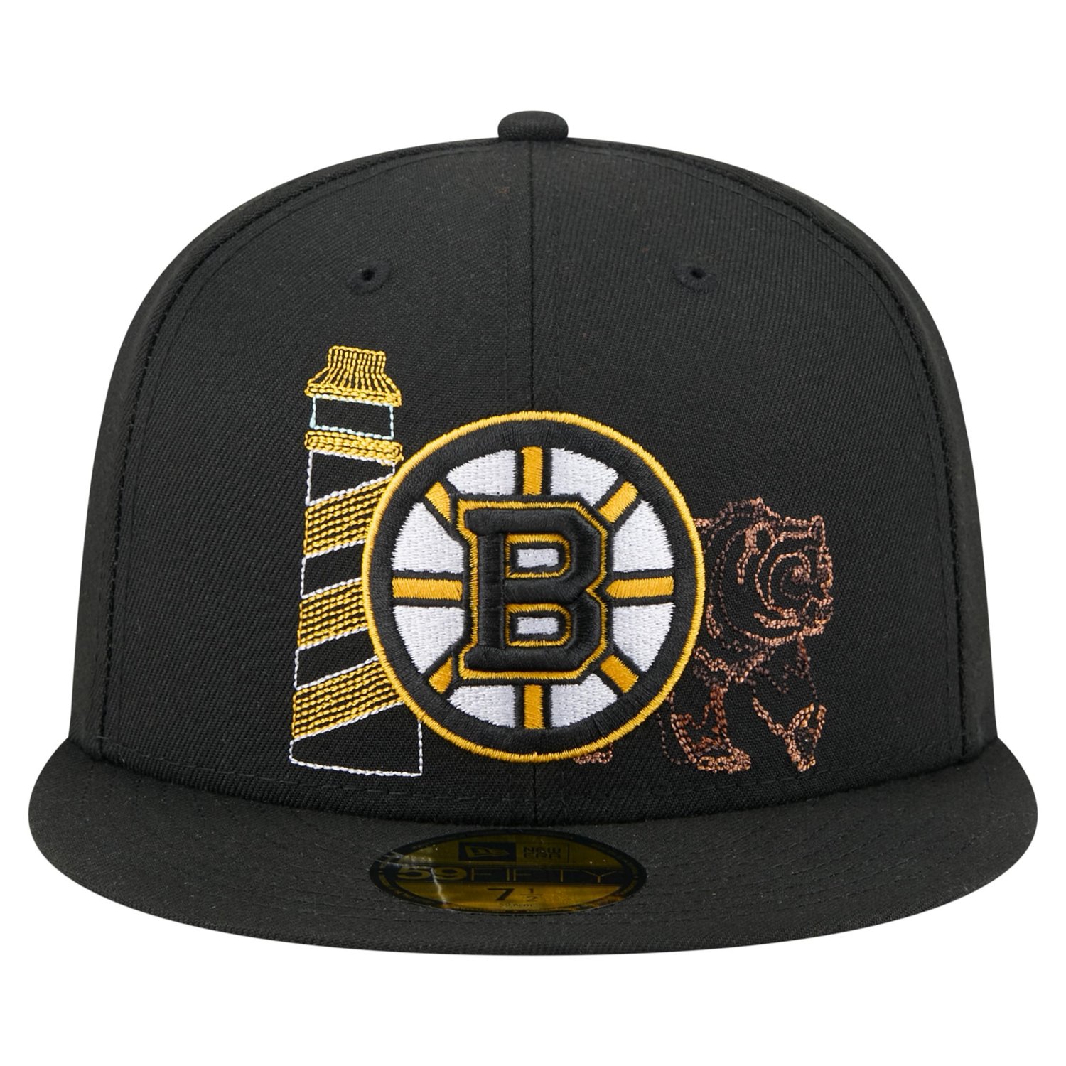 New Era Boston Bruins State Stitch 59FIFTY Fitted Hat - view number 2