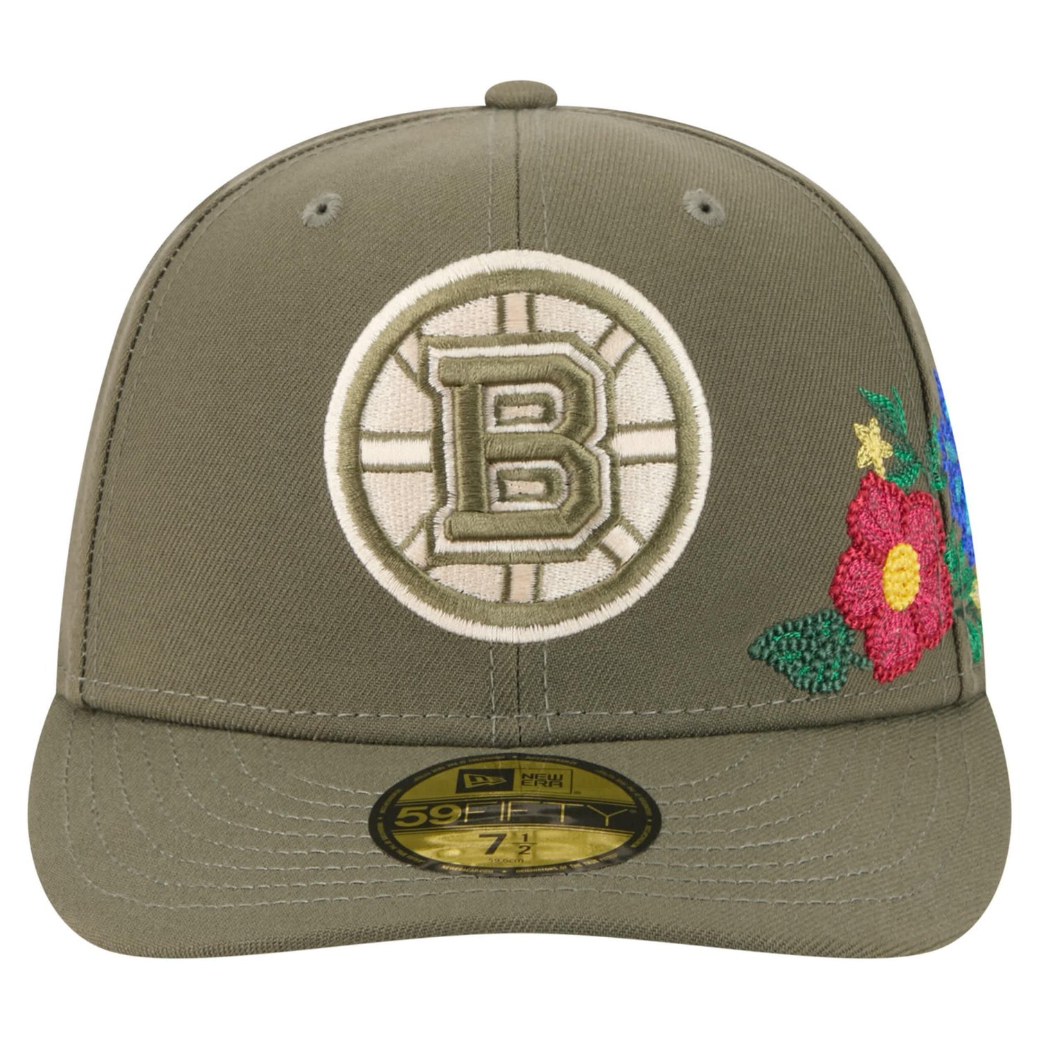 New Era Boston Bruins Tonal Florals 59FIFTY Fitted Hat - view number 2