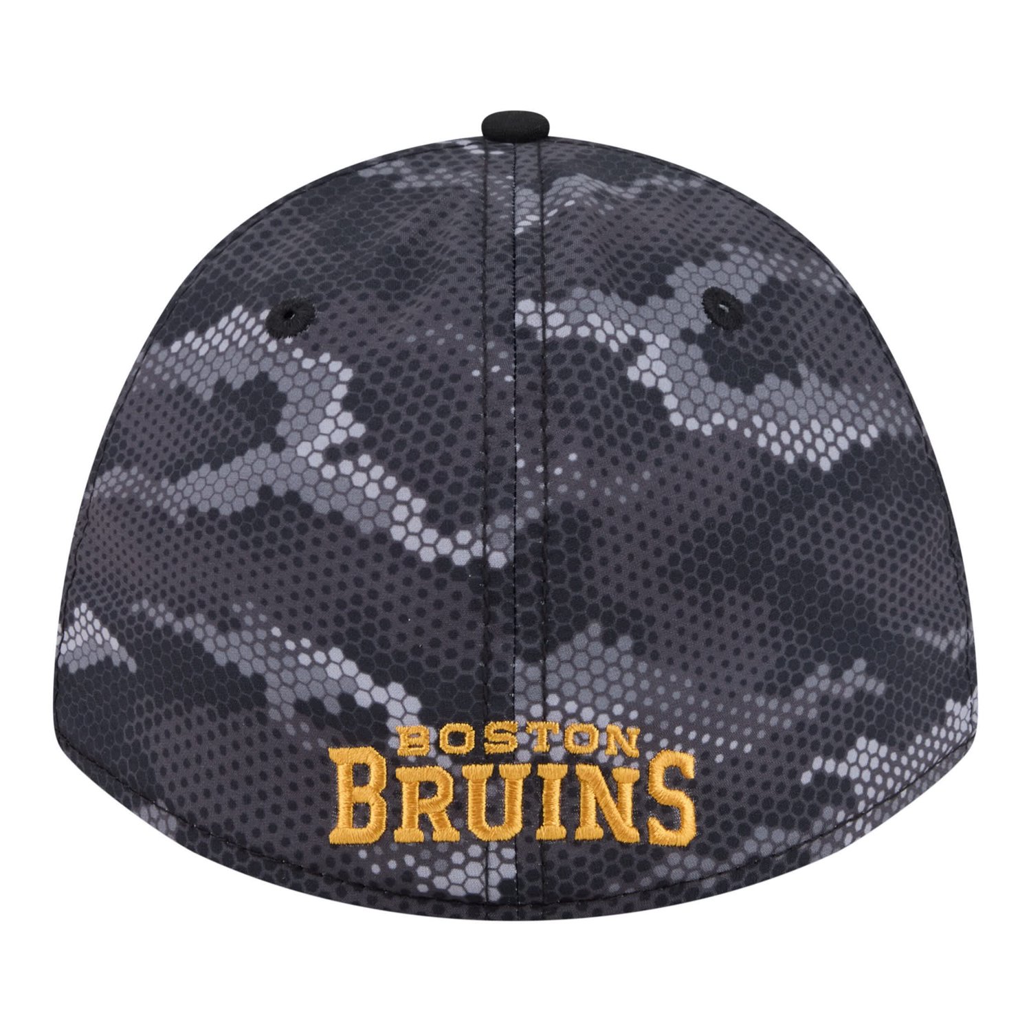 New Era Boston Bruins Zero Dark 39THIRTY A-Frame M-Crown Flex Hat - view number 4