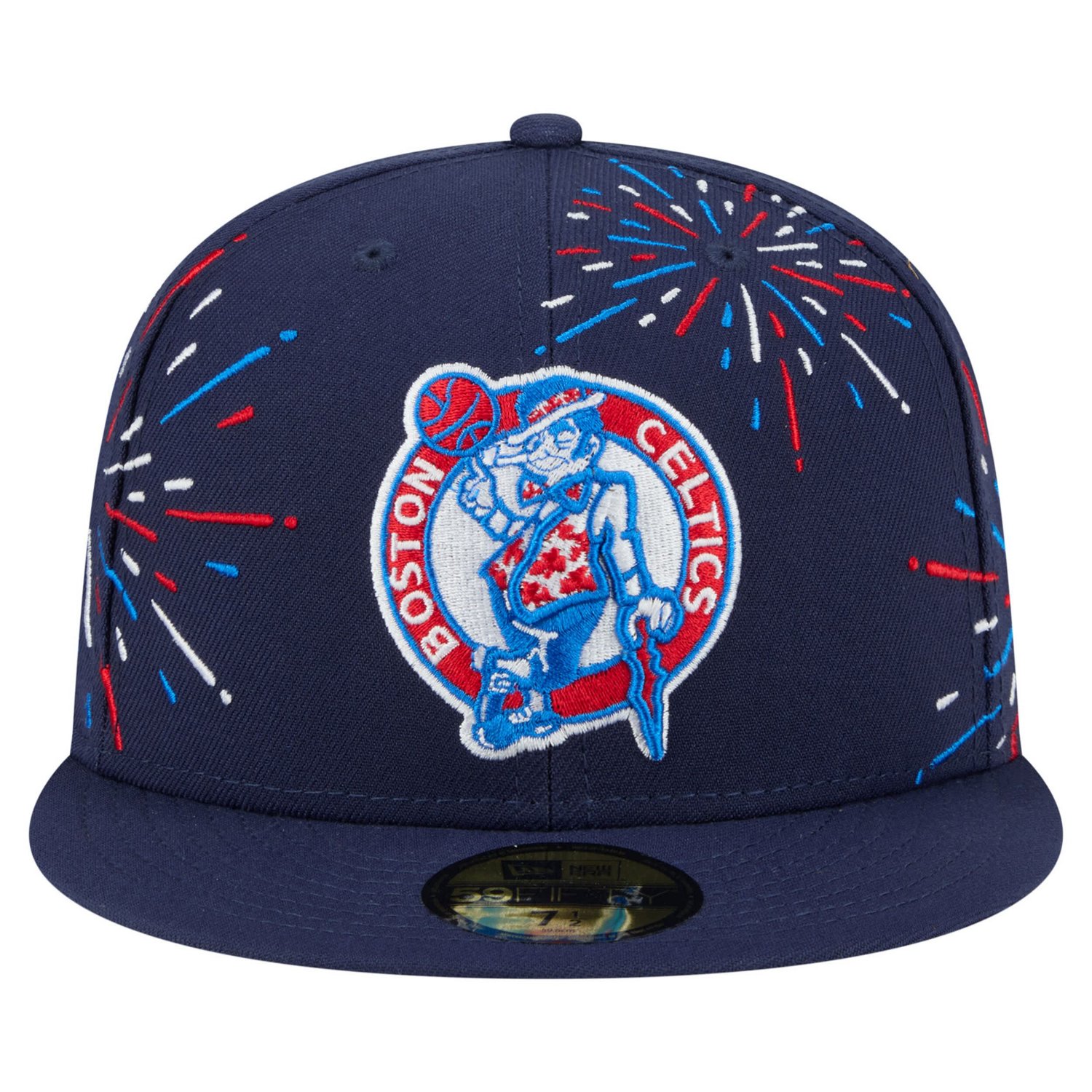 New Era Boston Celtics Americana Fireworks 59FIFTY Fitted Hat - view number 2