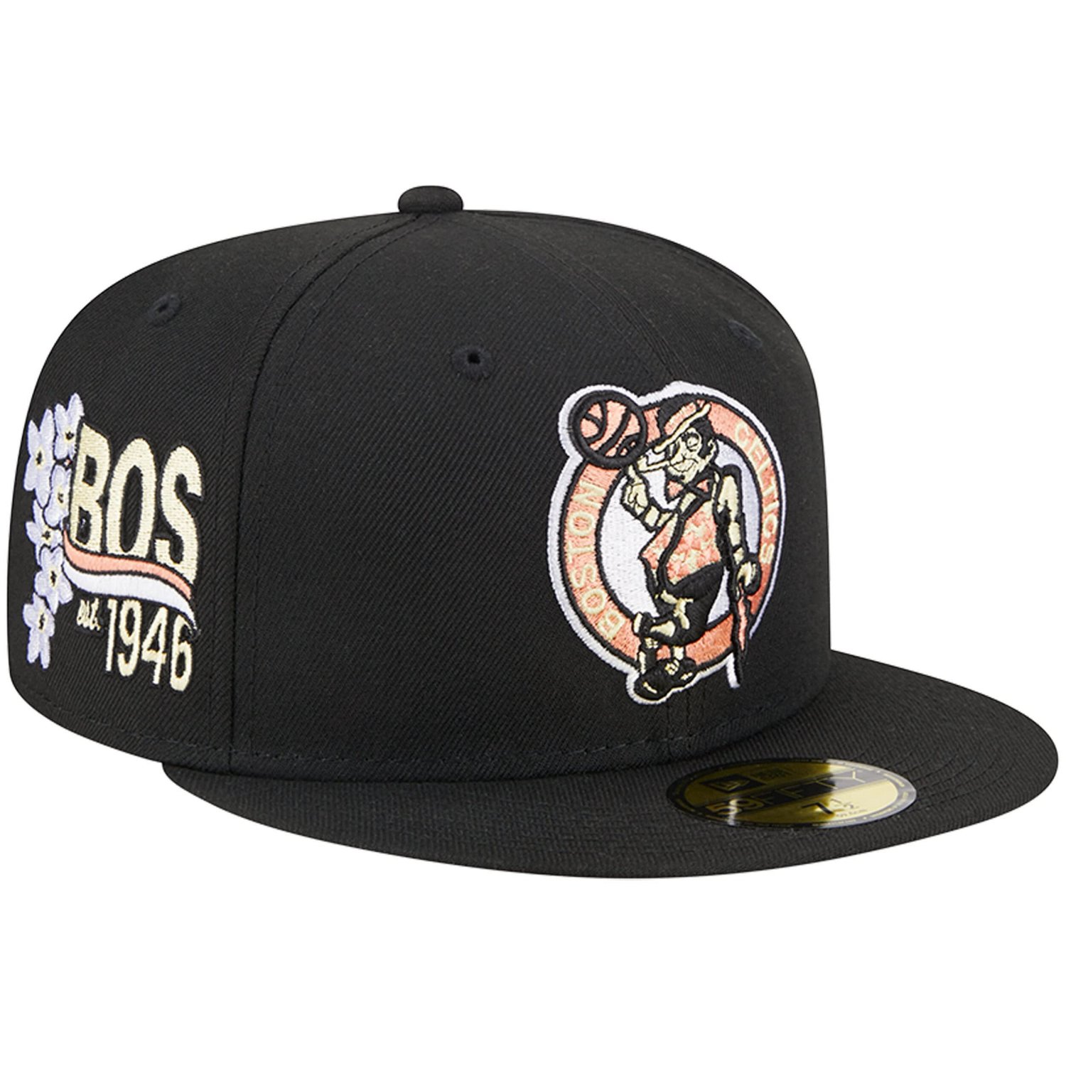 New Era Boston Celtics Floral Side 59FIFTY Fitted Hat