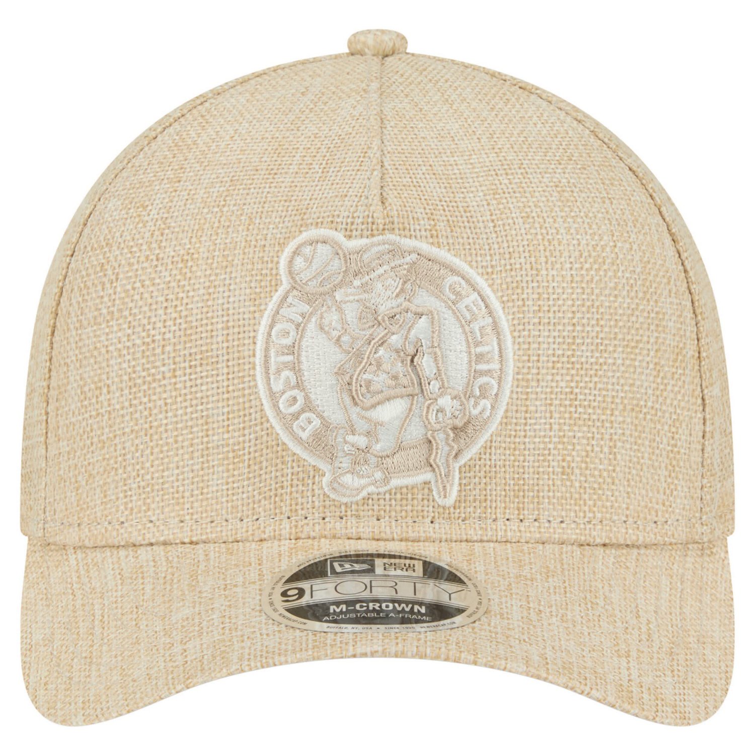 New Era Boston Celtics Injection Woven A-Frame 9FORTY Adjustable Hat