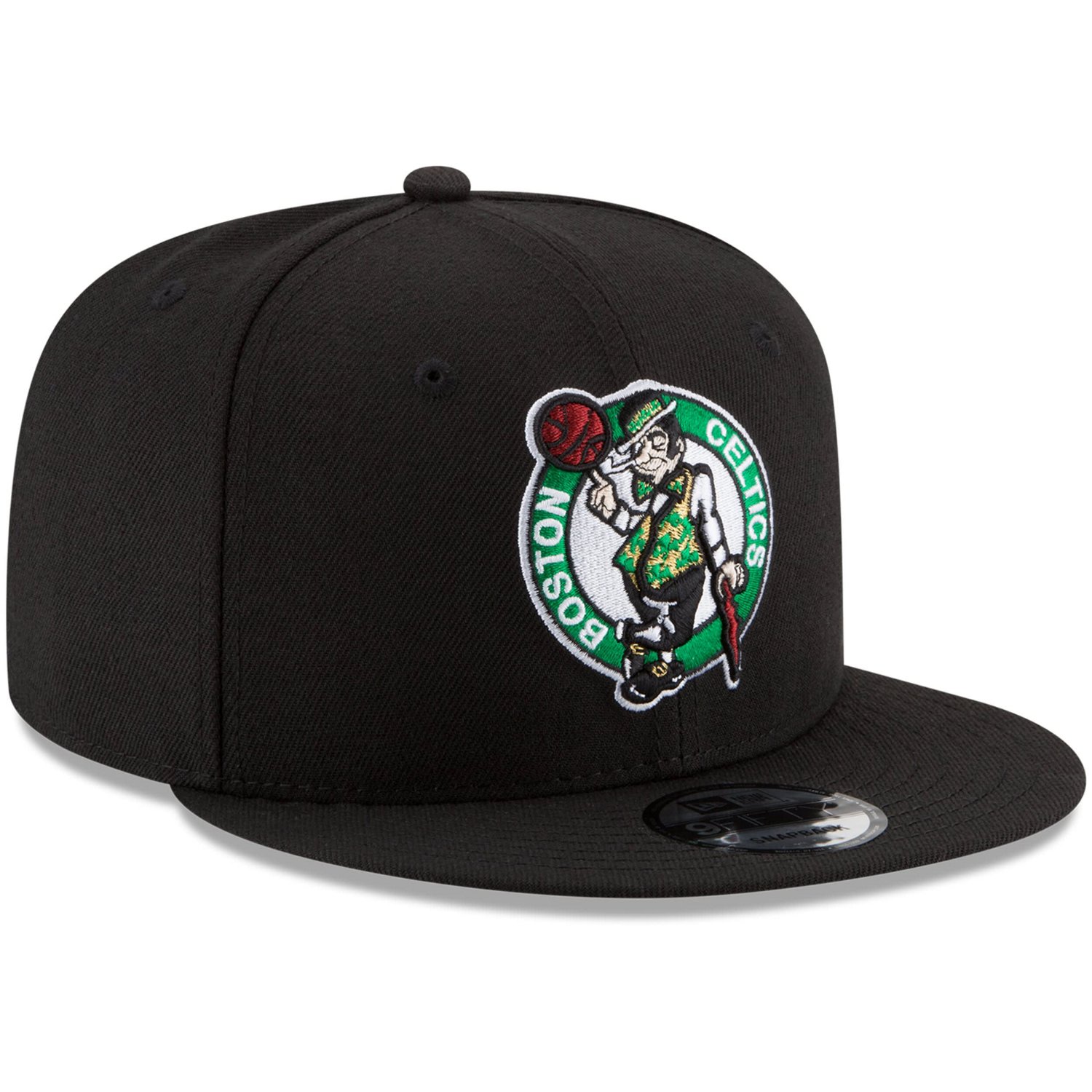 New Era Boston Celtics Official Team Color 9FIFTY Snapback Hat                                                                   - view number 3