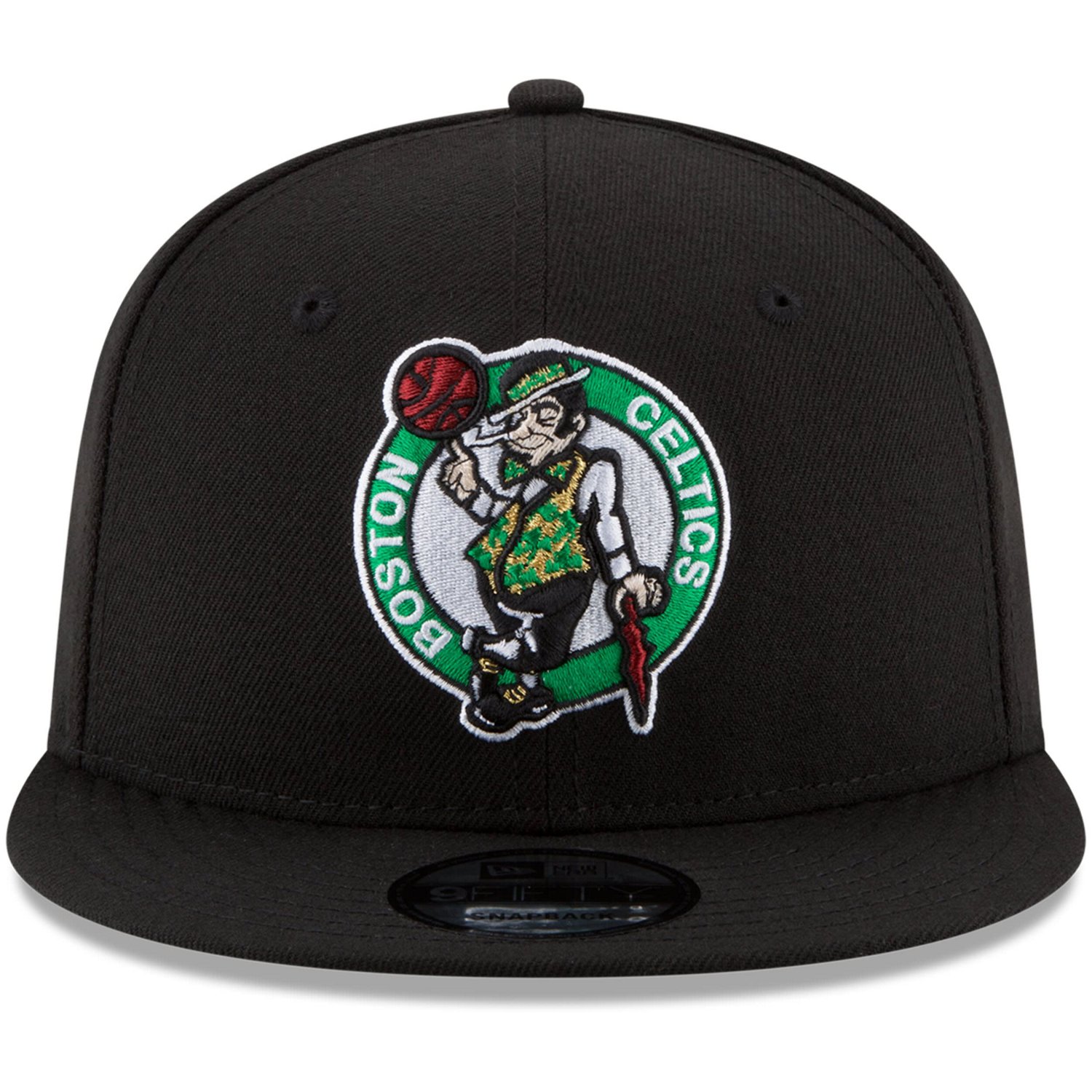 New Era Boston Celtics Official Team Color 9FIFTY Snapback Hat                                                                   - view number 2
