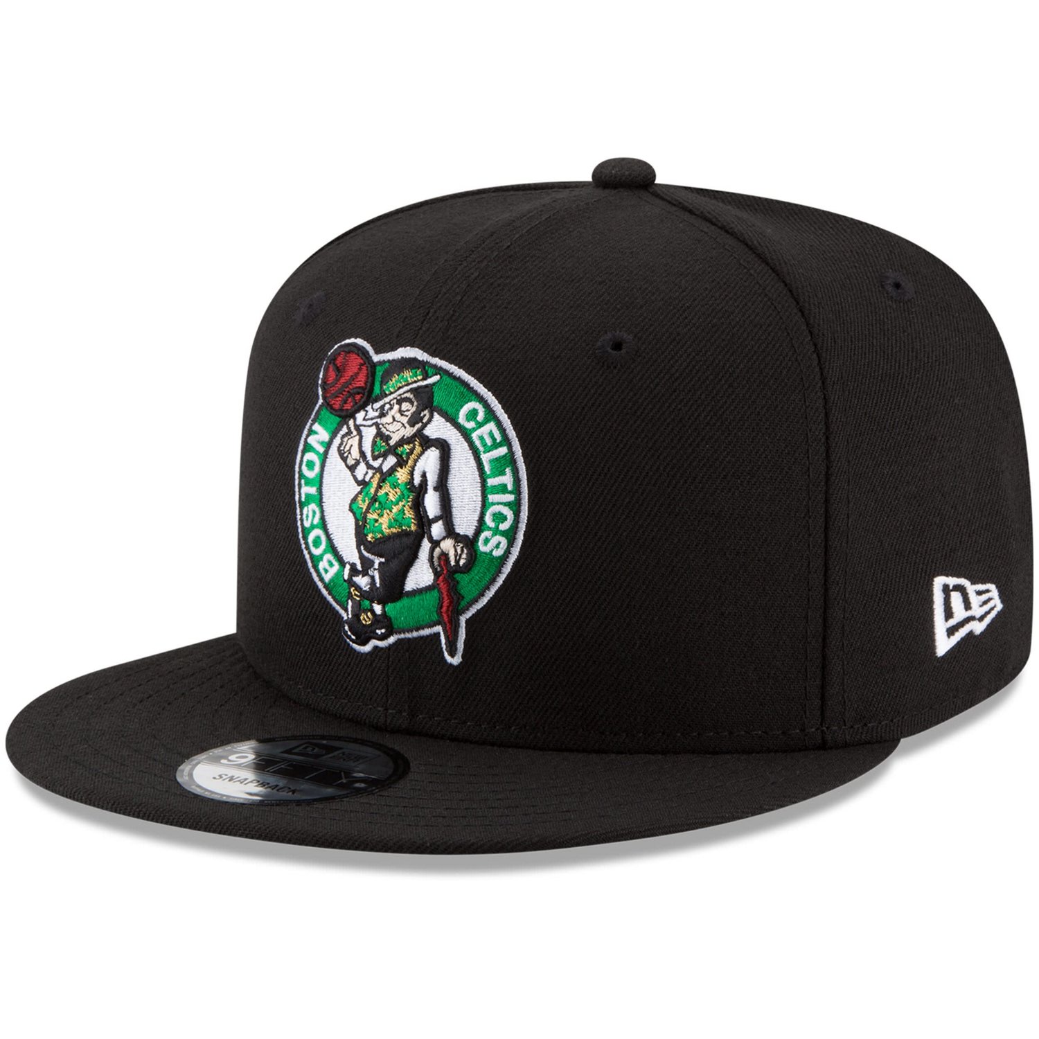New Era Boston Celtics Official Team Color 9FIFTY Snapback Hat                                                                   - view number 1