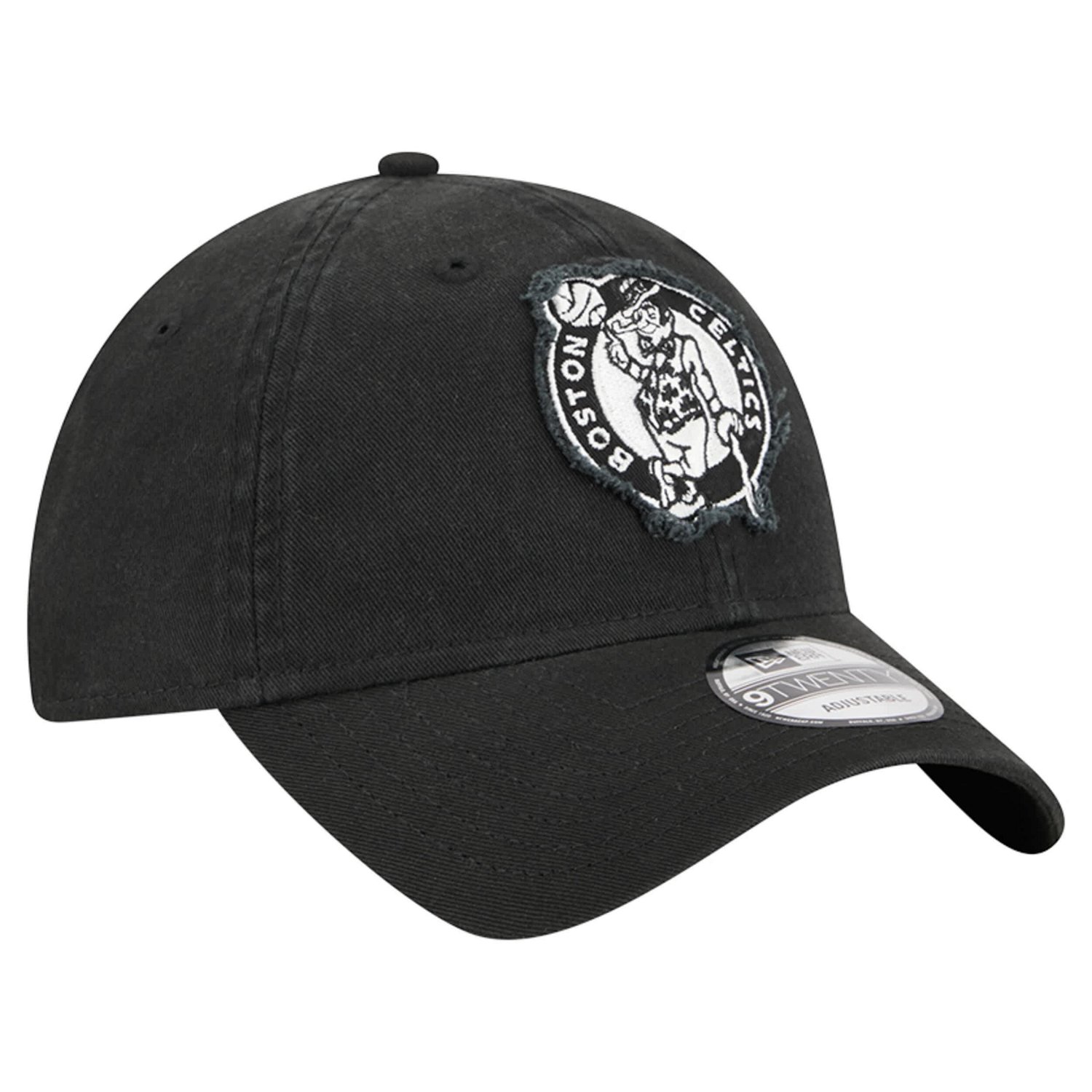 New Era Boston Celtics Stamp Fabric Applique 9TWENTY Adjustable Hat - view number 3