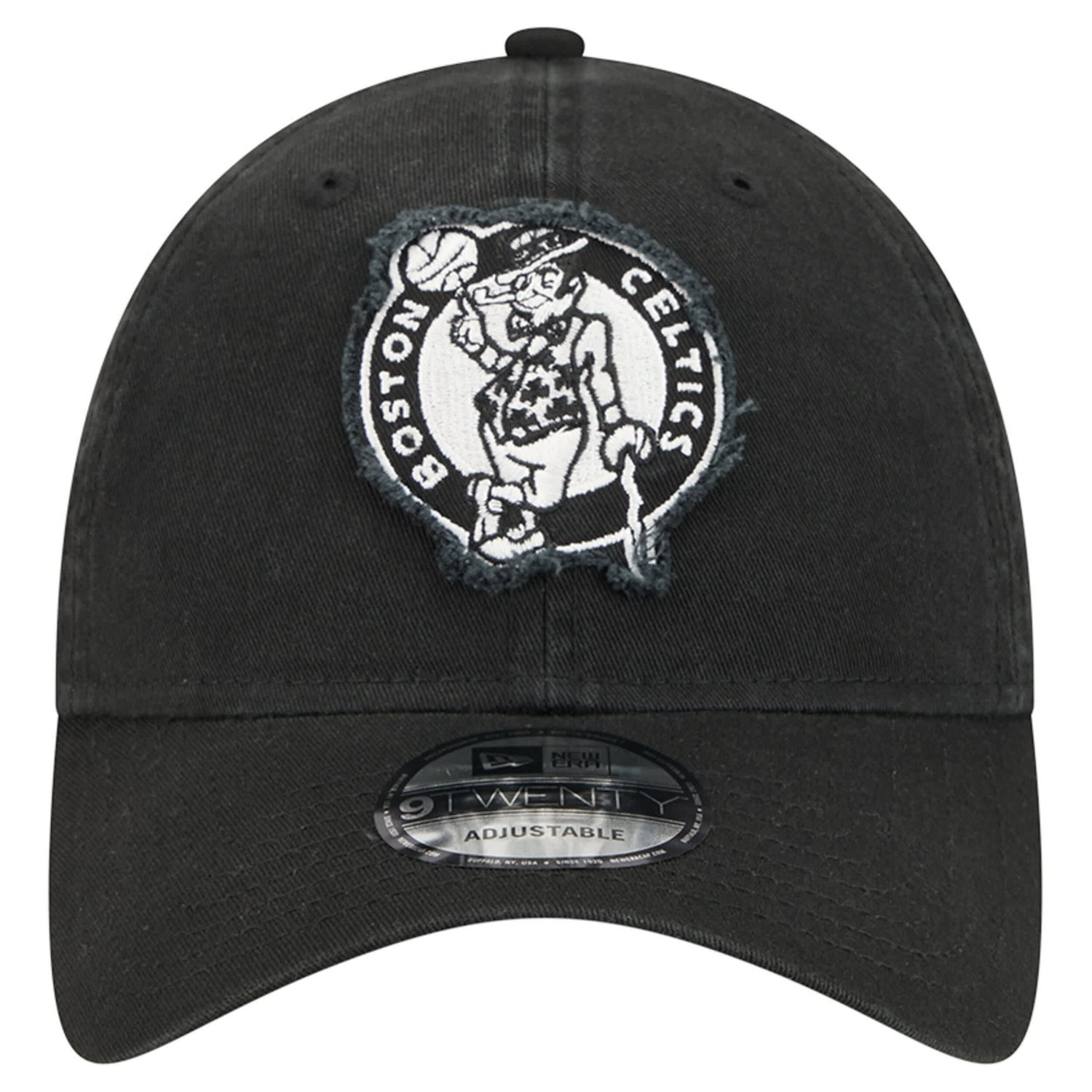 New Era Boston Celtics Stamp Fabric Applique 9TWENTY Adjustable Hat - view number 2