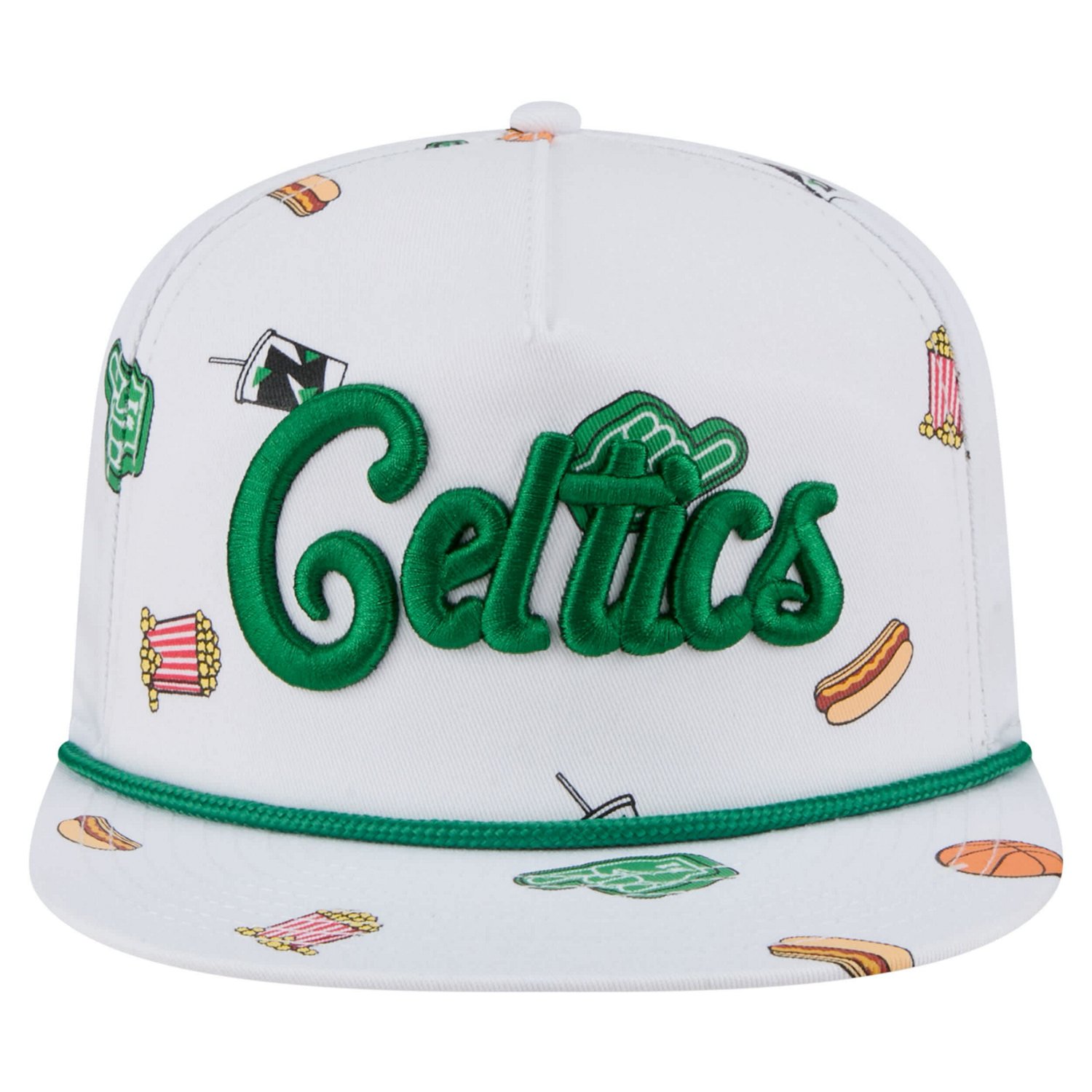 New Era Boston Celtics Team Cheer Rope 19TWENTY Adjustable Hat - view number 2