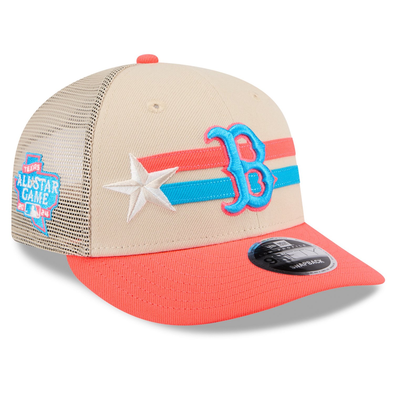 ✨新品✨レア完売品✨ALPHA×NEWERA×MLB REDSOX　L New Era Boston Red Sox 2024 MLB All-Star Game Meshback Low