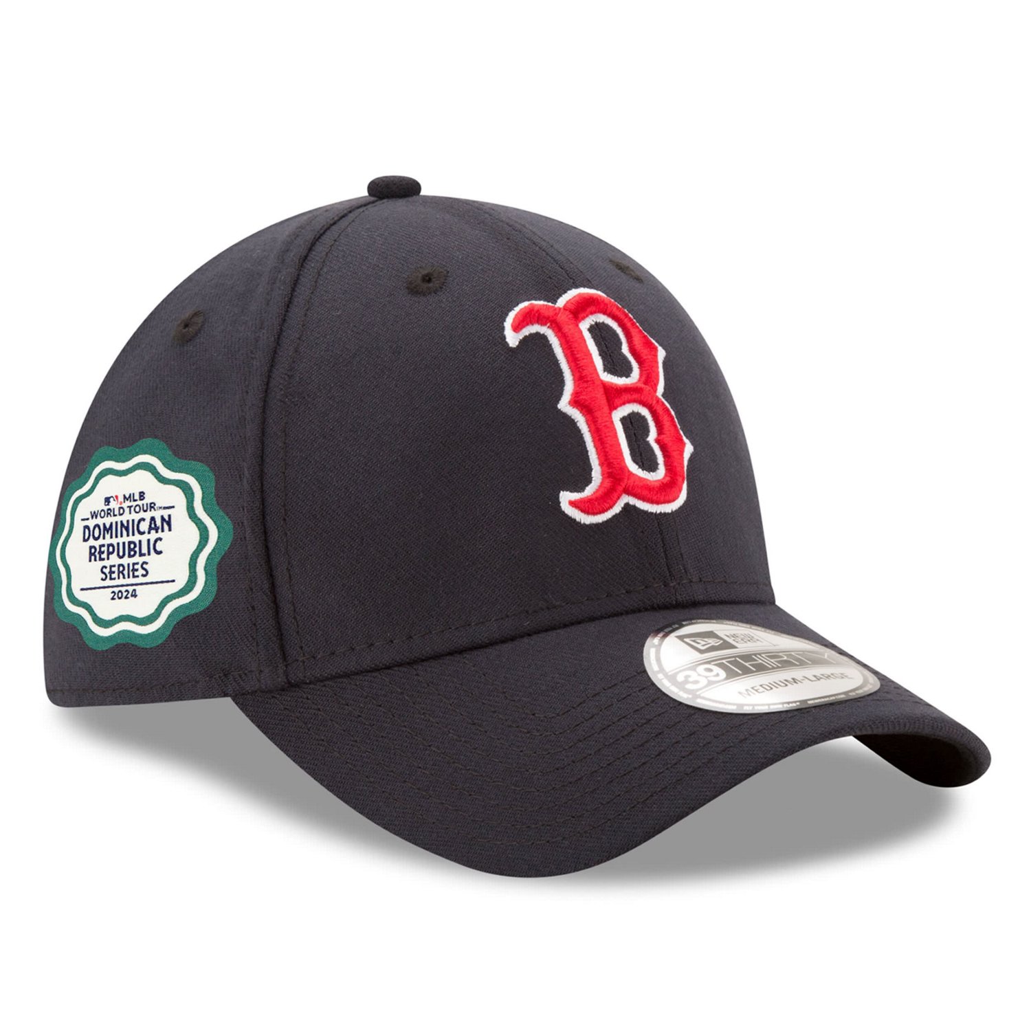 New Era Boston Red Sox 2024 MLB World Tour Dominican Republic Series 39THIRTY Flex Hat                                           - view number 1