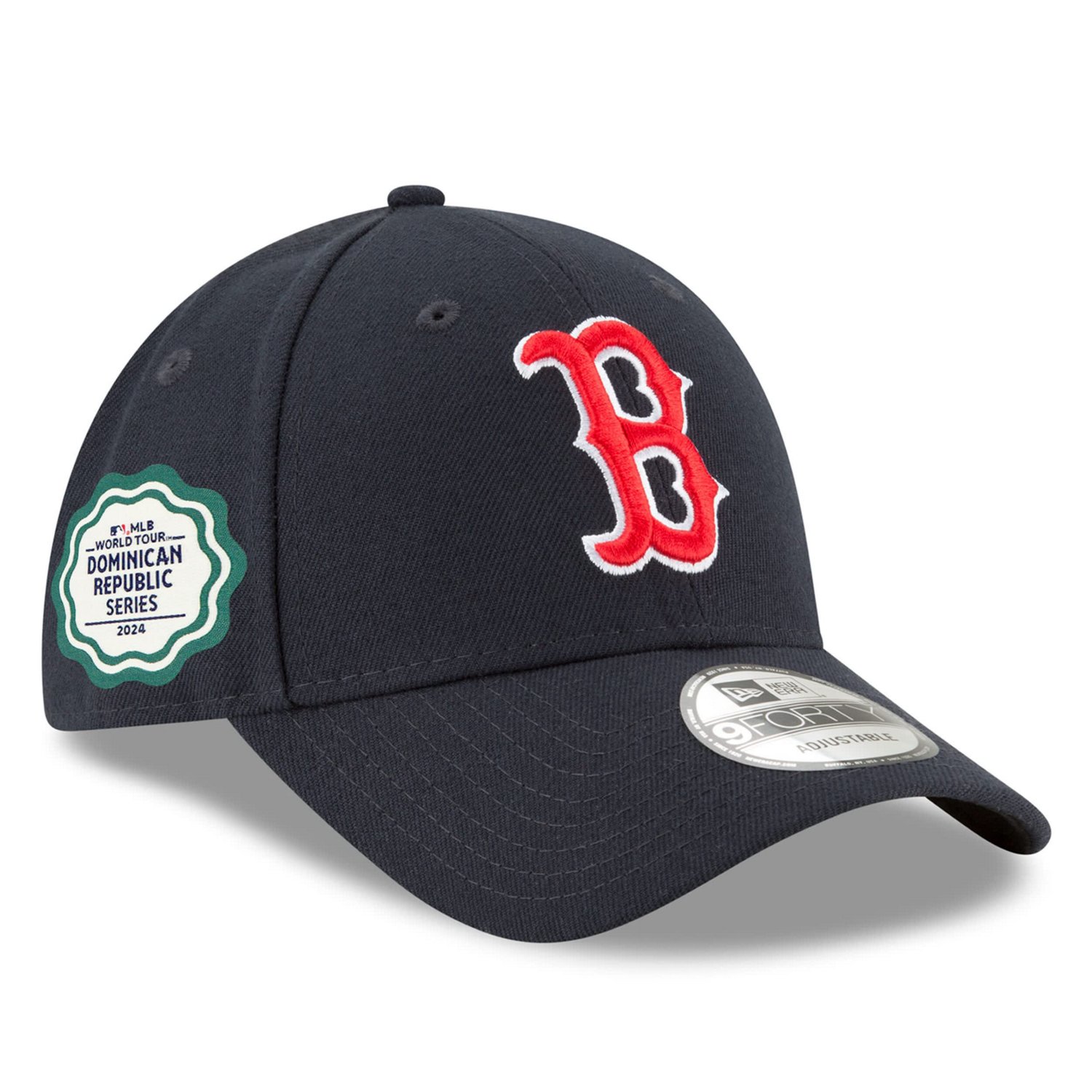 New Era Boston Red Sox 2024 MLB World Tour Dominican Republic Series 9FORTY Adjustable Hat                                       - view number 1