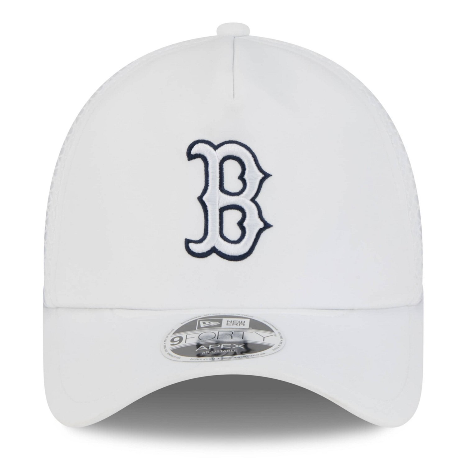 New Era Boston Red Sox 2026 Batting Practice Apex 9FORTY Adjustable Trucker Hat - view number 2