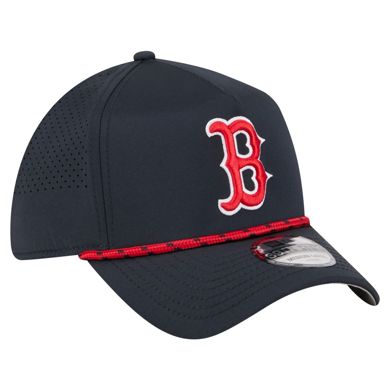 New Era Boston Red Sox 39THIRTY A-Frame Perforated Flex Hat - view number 3