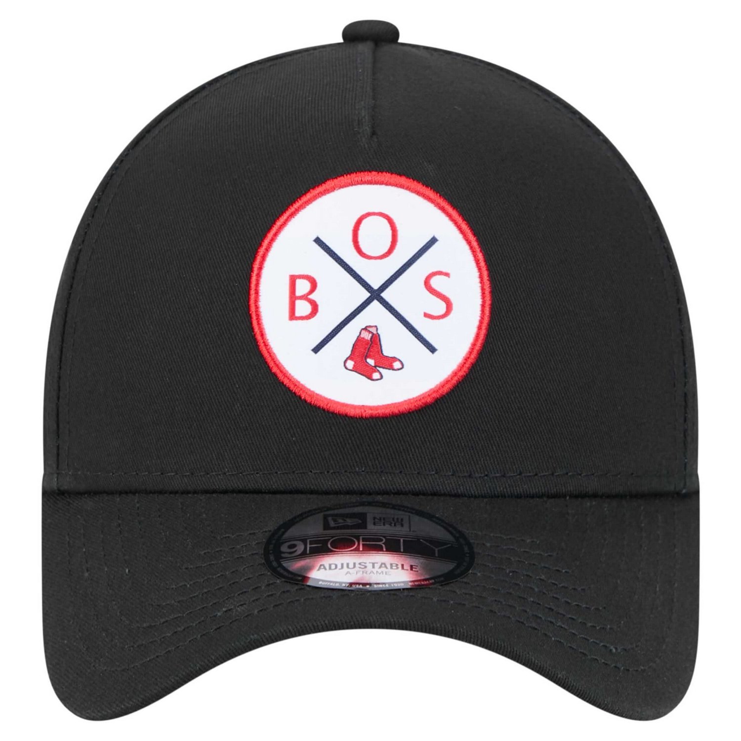 New Era Boston Red Sox 9FORTY A-Frame Adjustable Hat - view number 3