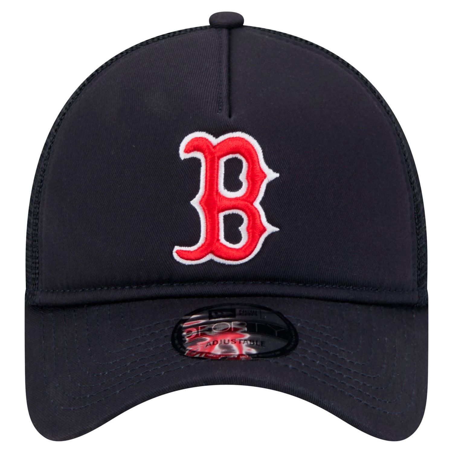 New Era Boston Red Sox 9FORTY A-Frame Trucker Adjustable Hat