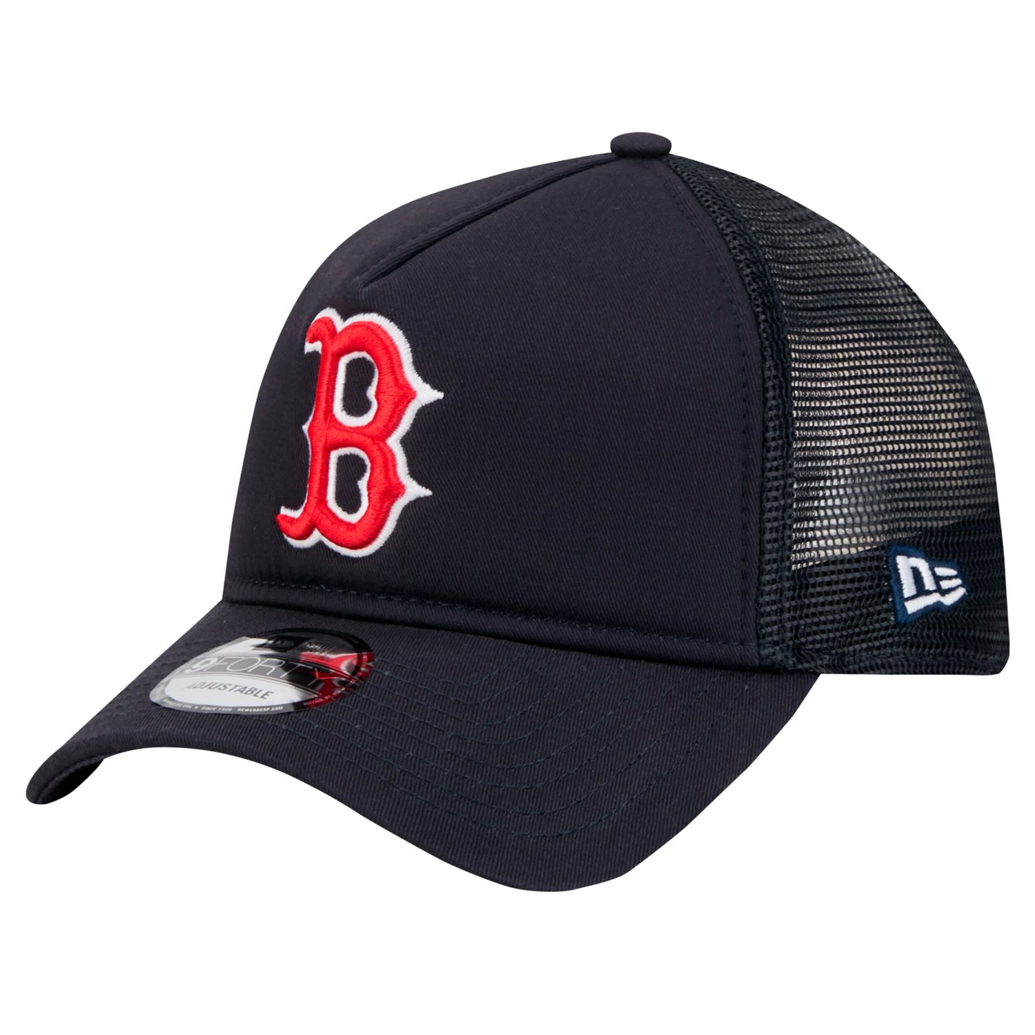 New Era Boston Red Sox 9FORTY A-Frame Trucker Adjustable Hat