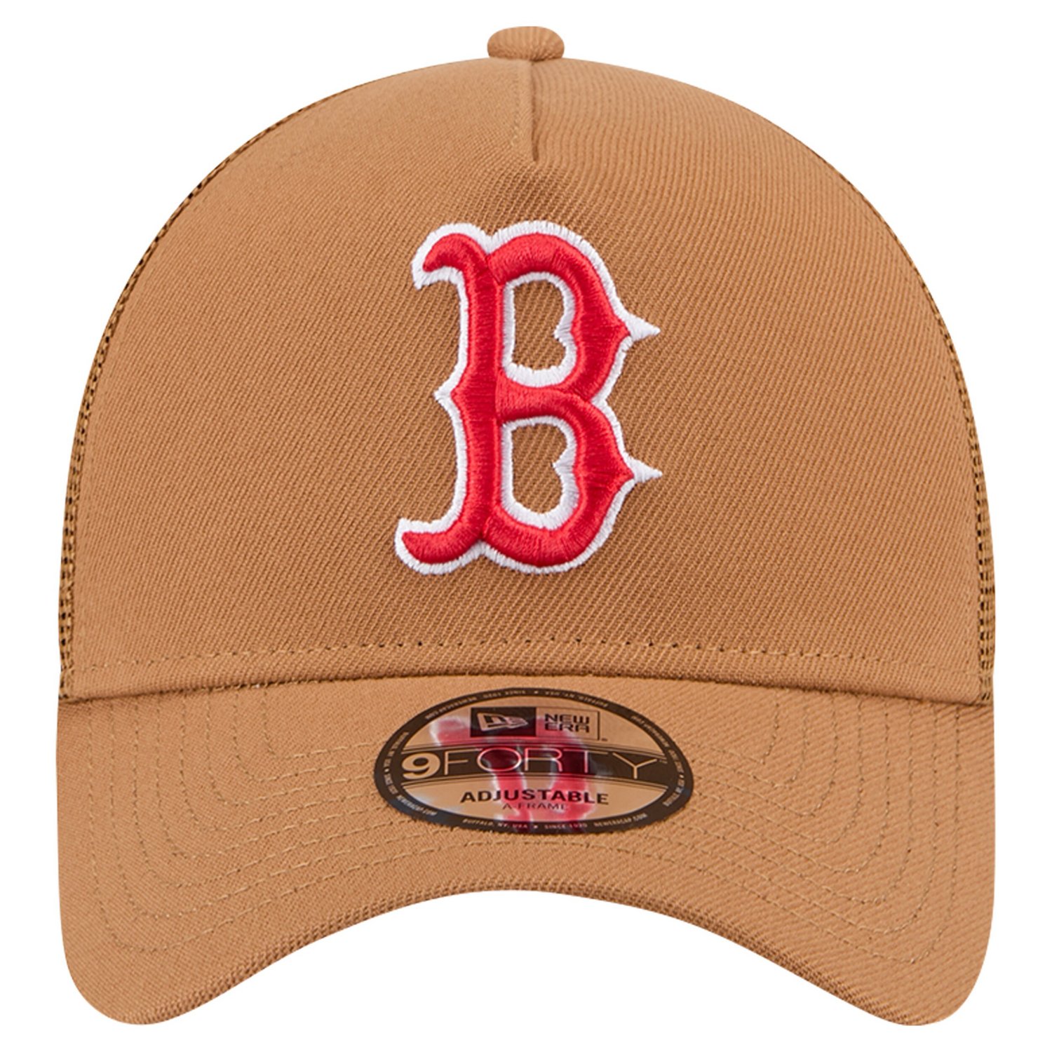 New Era Boston Red Sox A-Frame Trucker 9FORTY Adjustable Hat                                                                     - view number 2