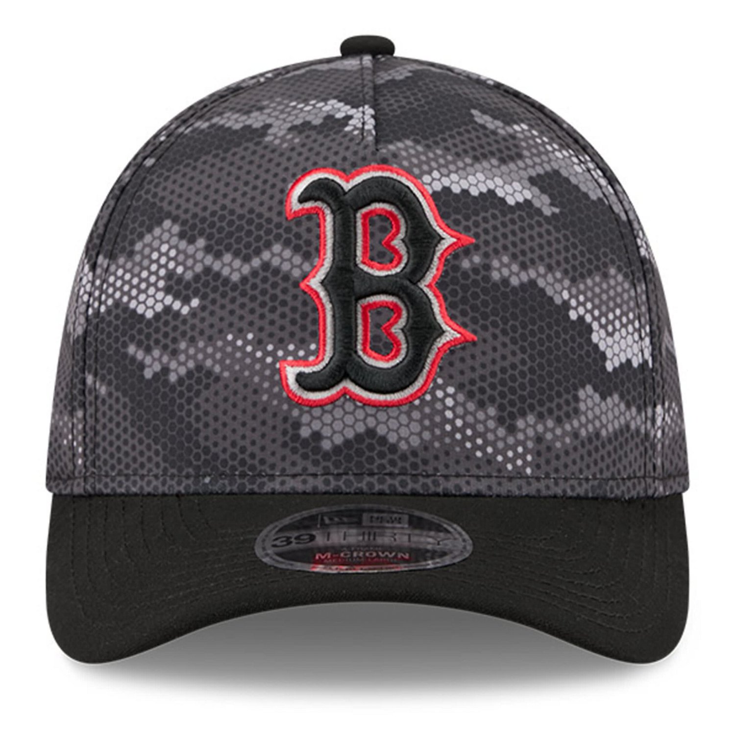 New Era Boston Red Sox Camo 39THIRTY A-Frame Flex Hat - view number 2