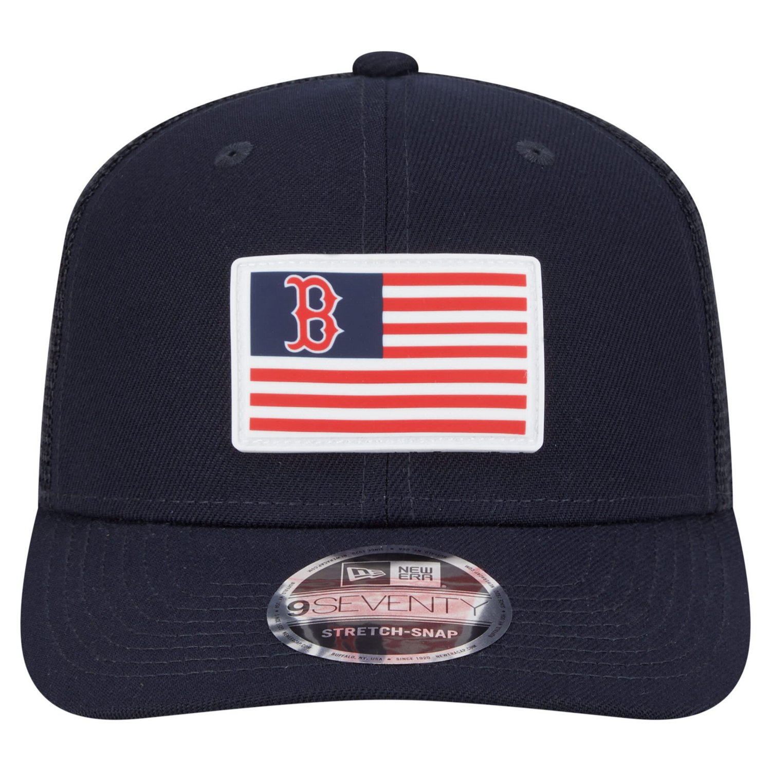 New Era Boston Red Sox Flag 9SEVENTY Stretch-Snap Hat - view number 2